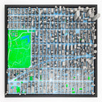 Carte 3D de New York - Upper Manhattan