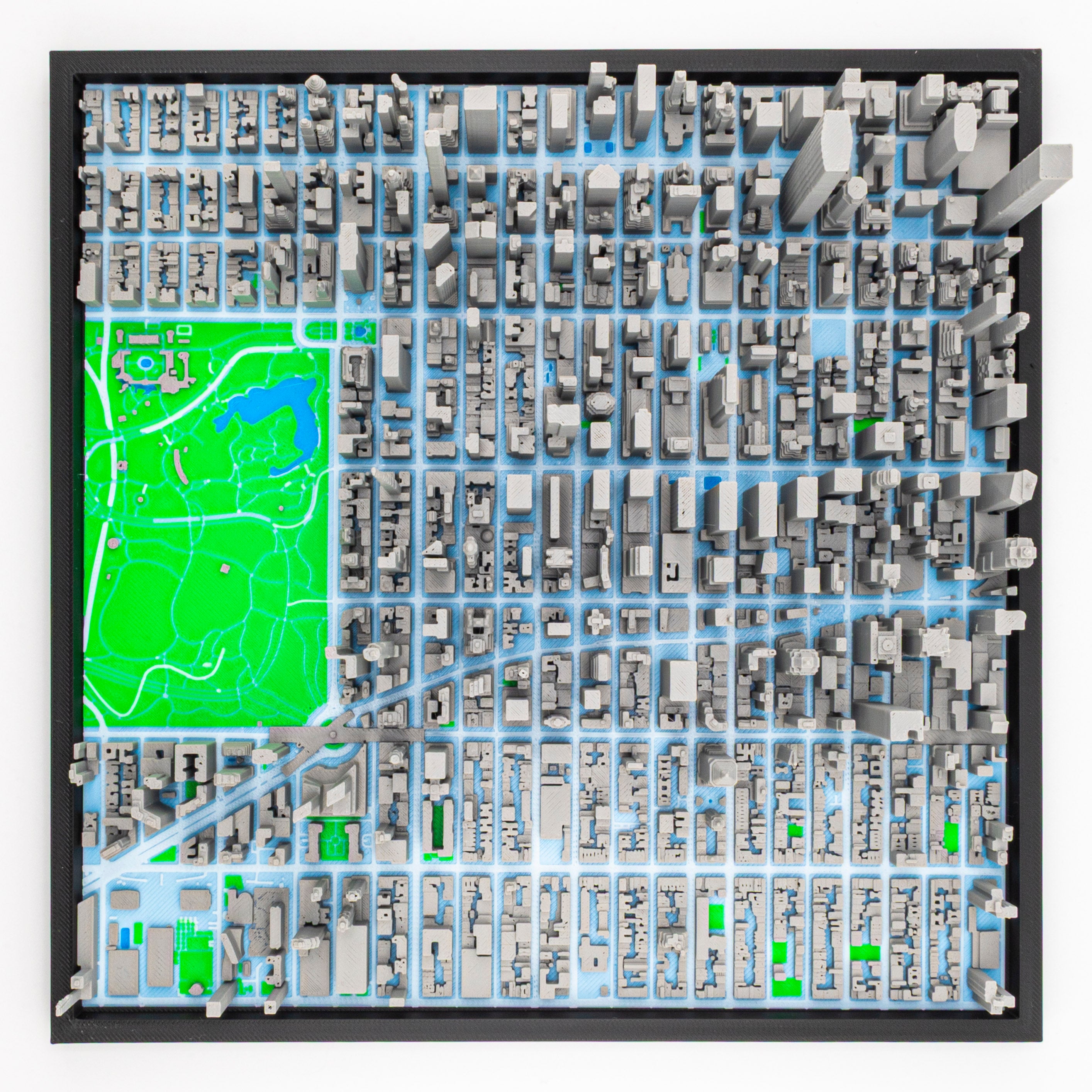 Carte 3D de New York - Upper Manhattan