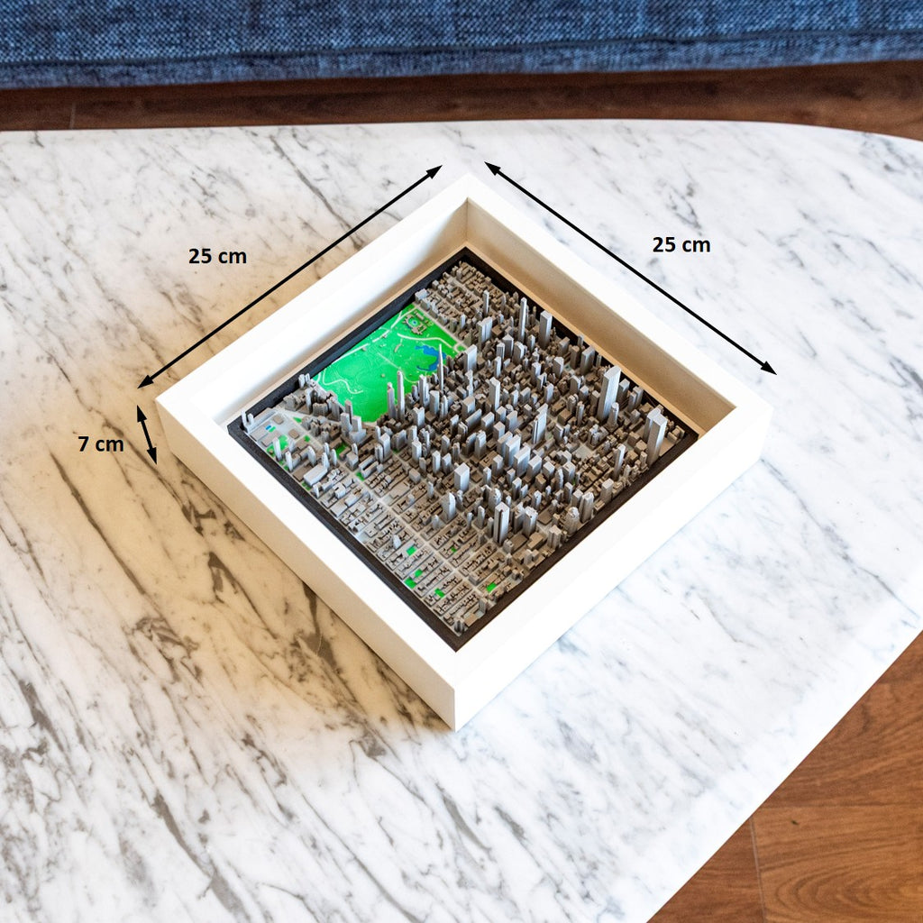 Carte 3D de New York - Upper Manhattan