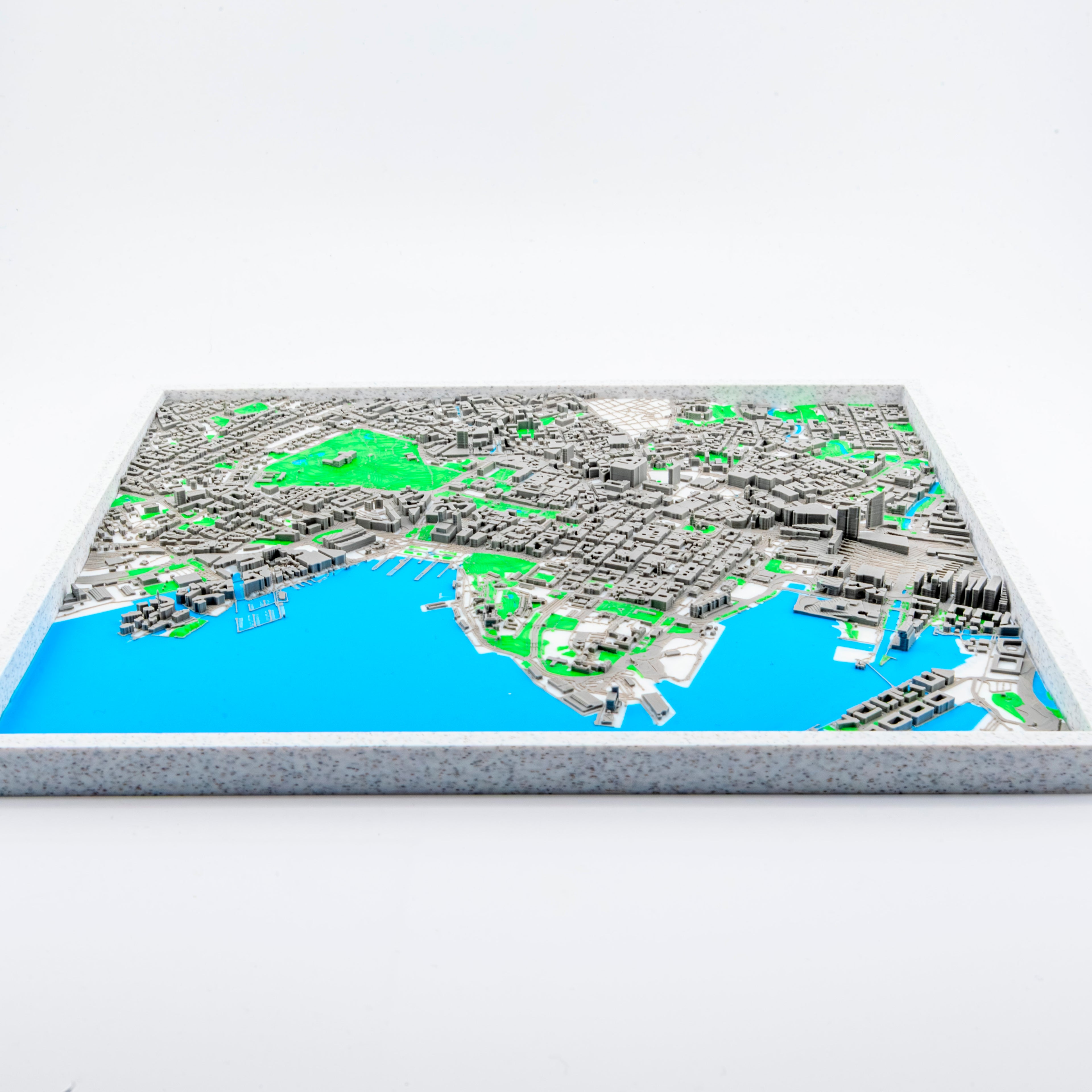Carte 3D d'Oslo