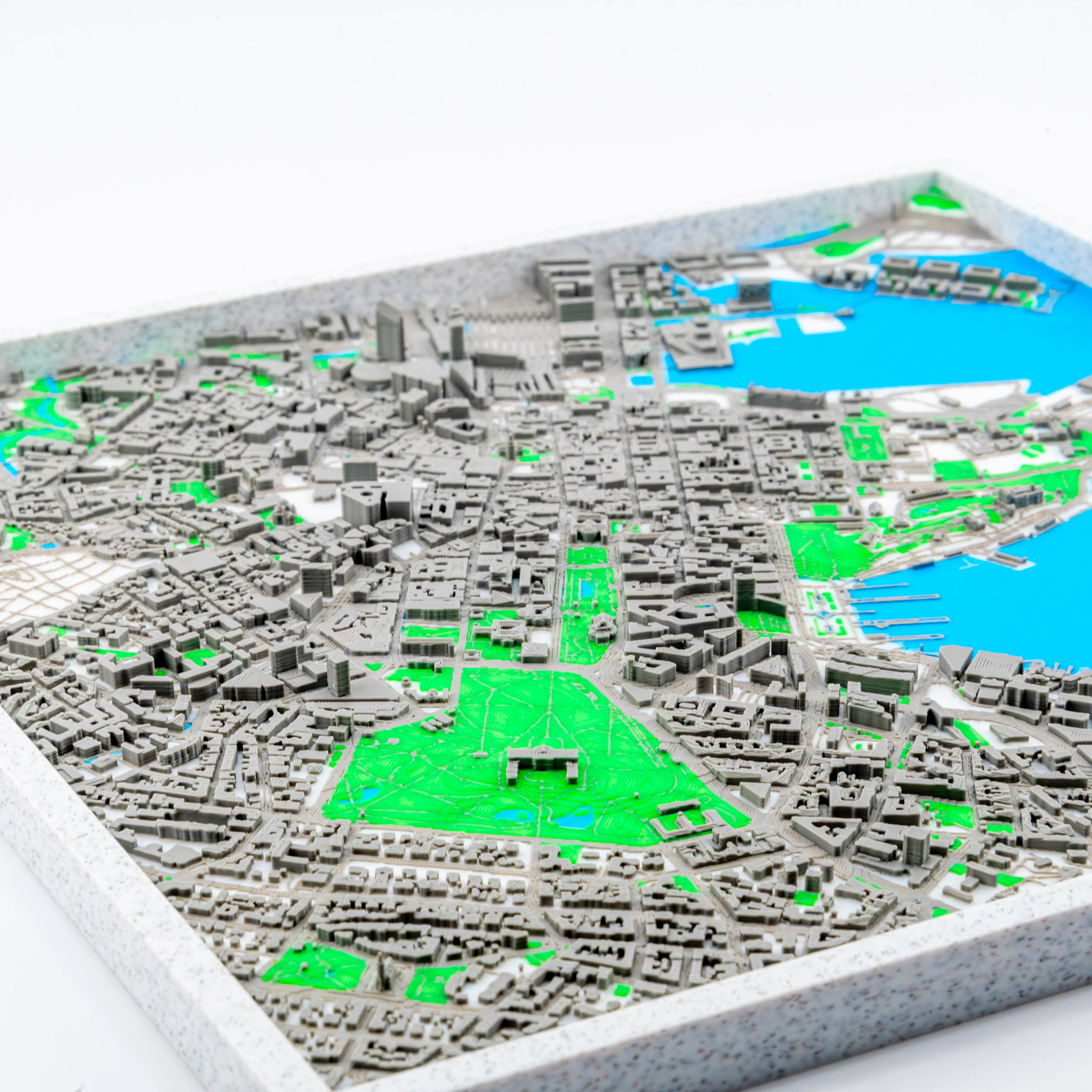 Carte 3D d'Oslo