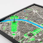 Carte 3D de Paris
