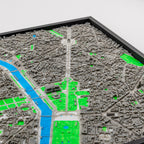 Carte 3D de Paris