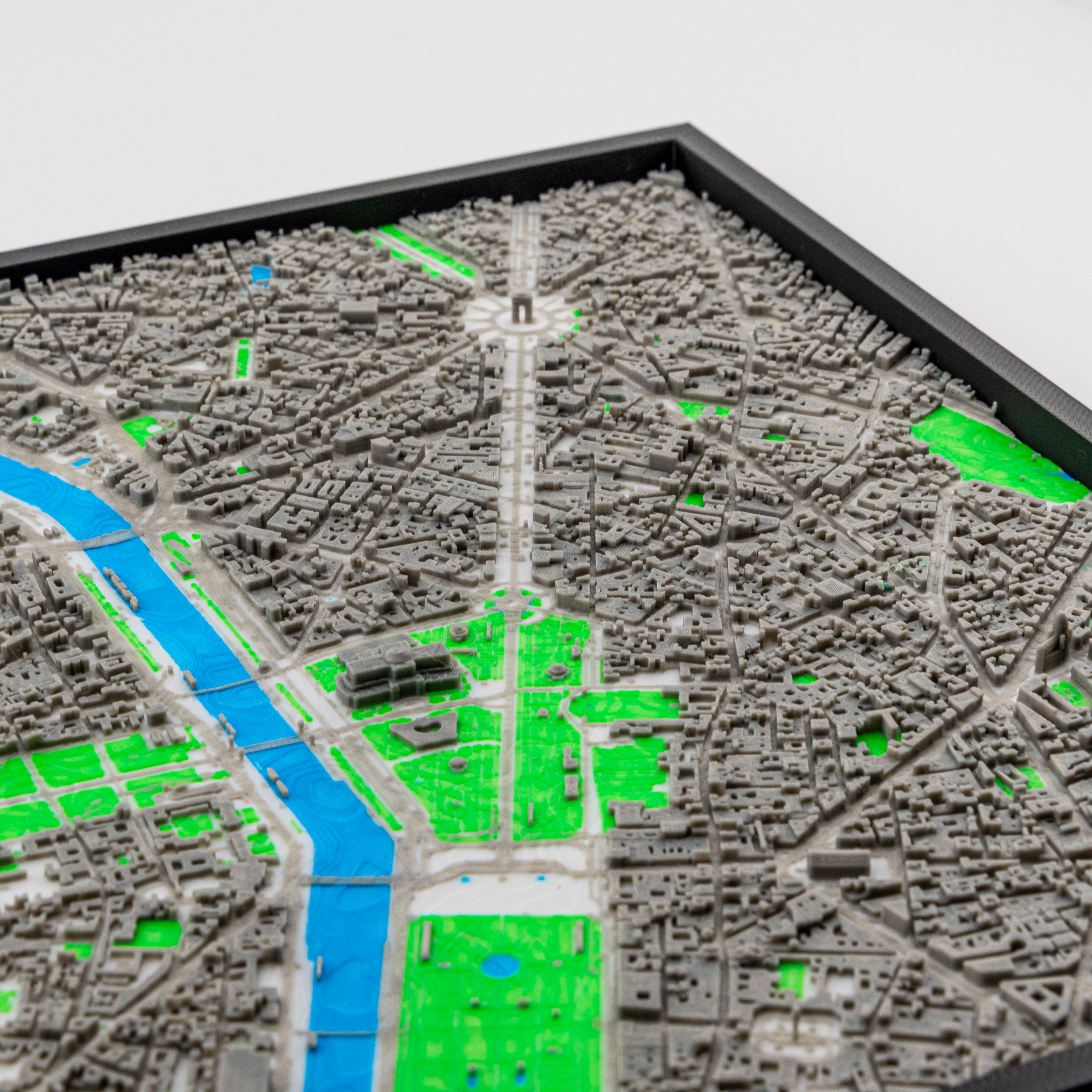 Carte 3D de Paris