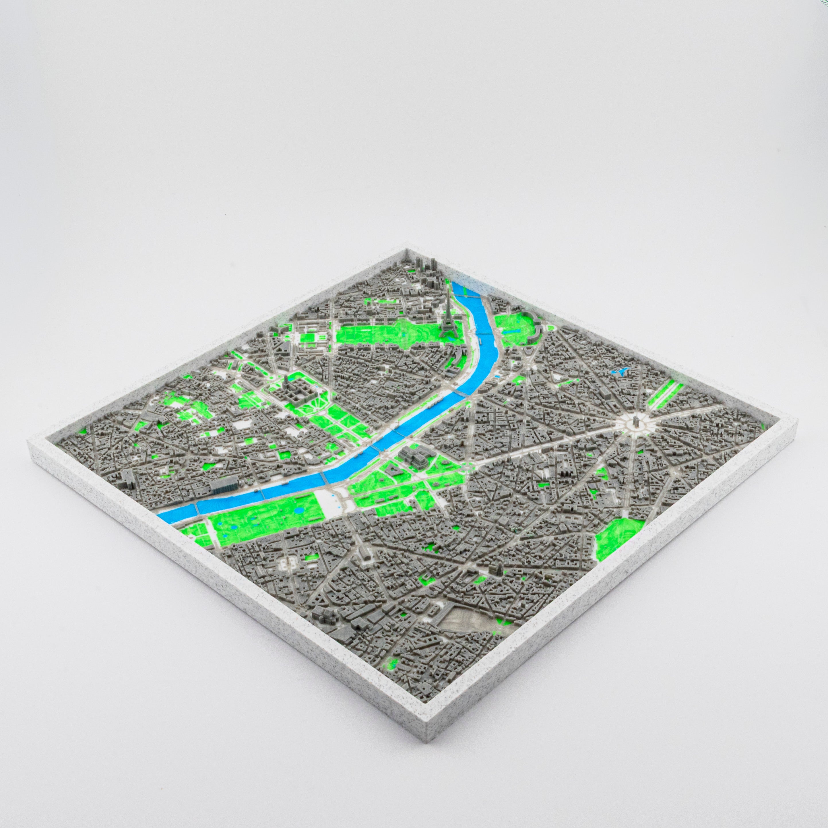 Carte 3D de Paris