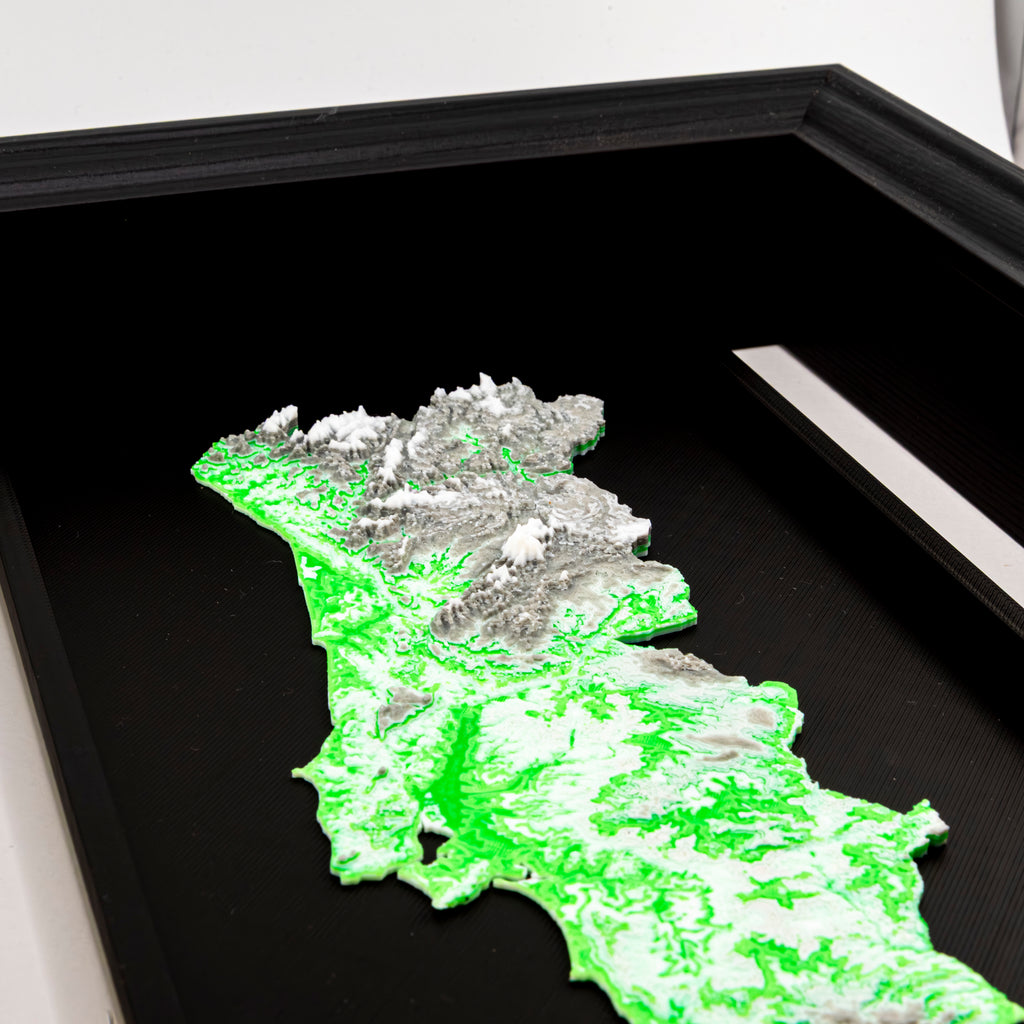 Portugal 3D Map
