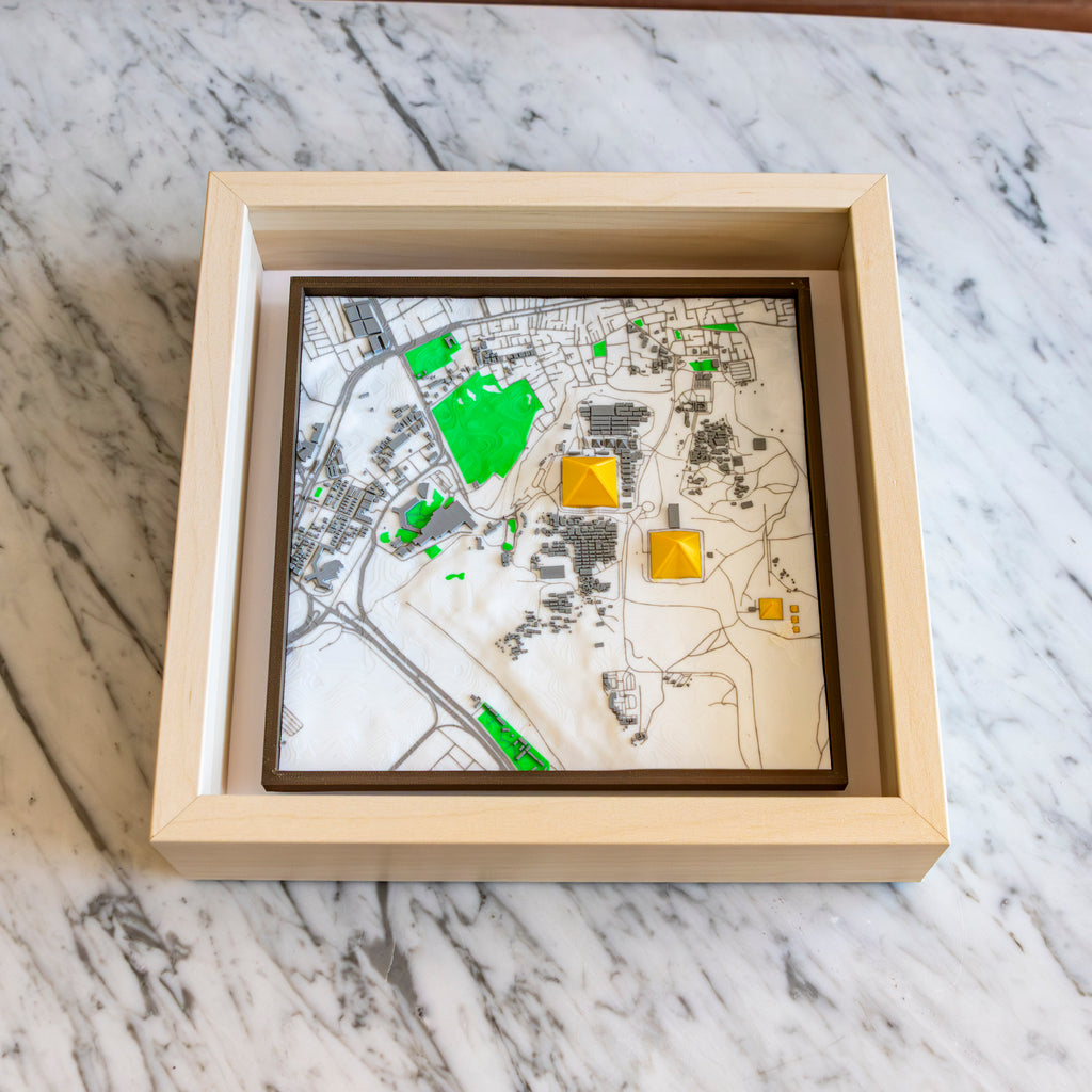 Carte 3D des Pyramides de Gizeh