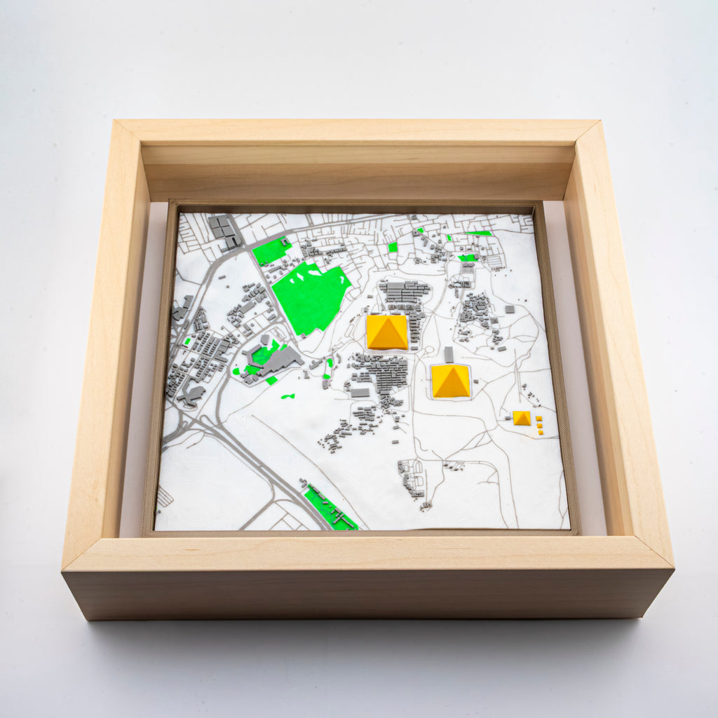 Carte 3D des Pyramides de Gizeh