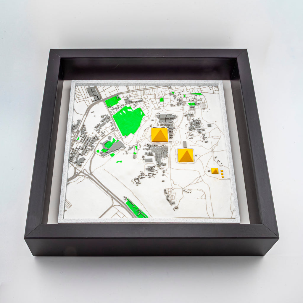 Carte 3D des Pyramides de Gizeh