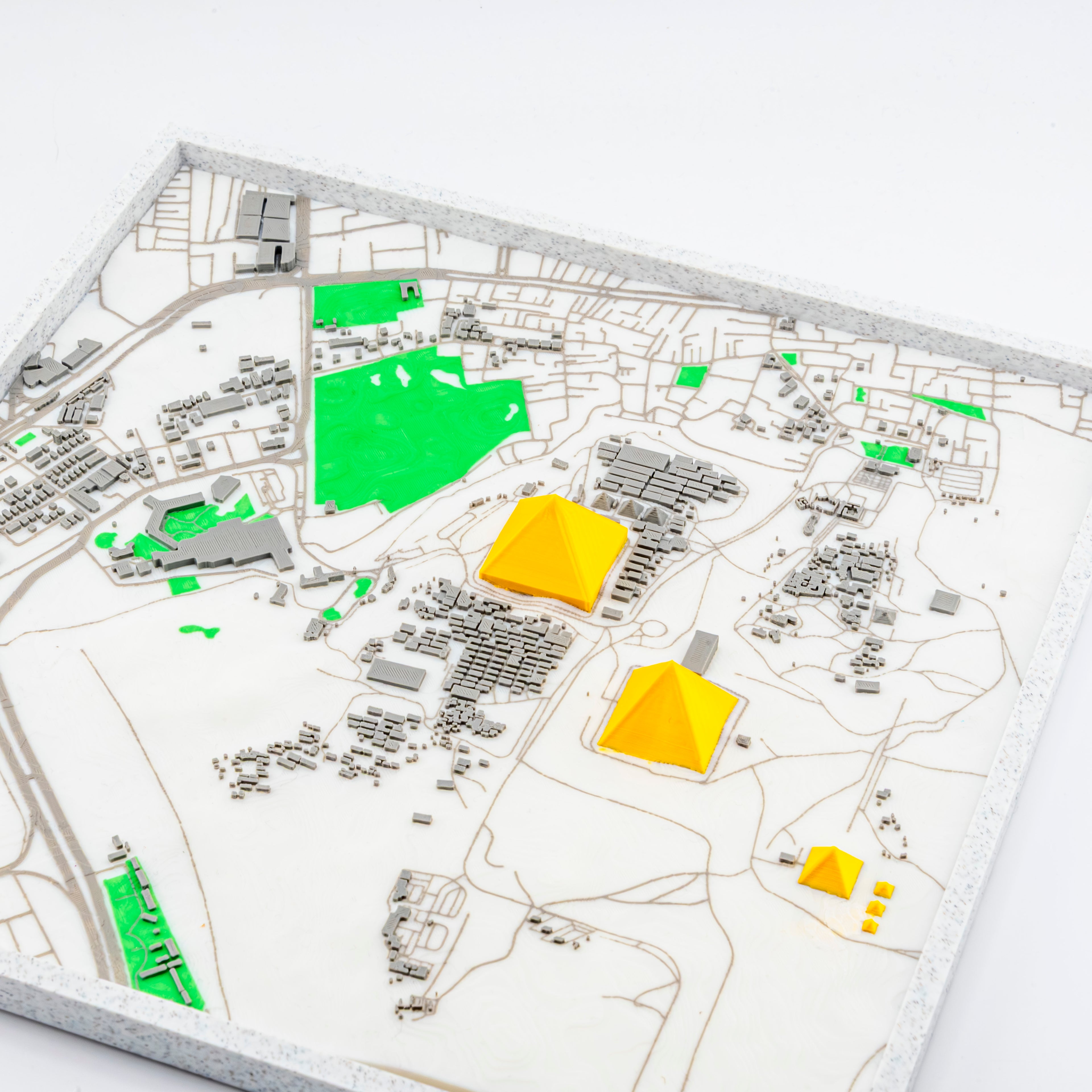 Carte 3D des Pyramides de Gizeh