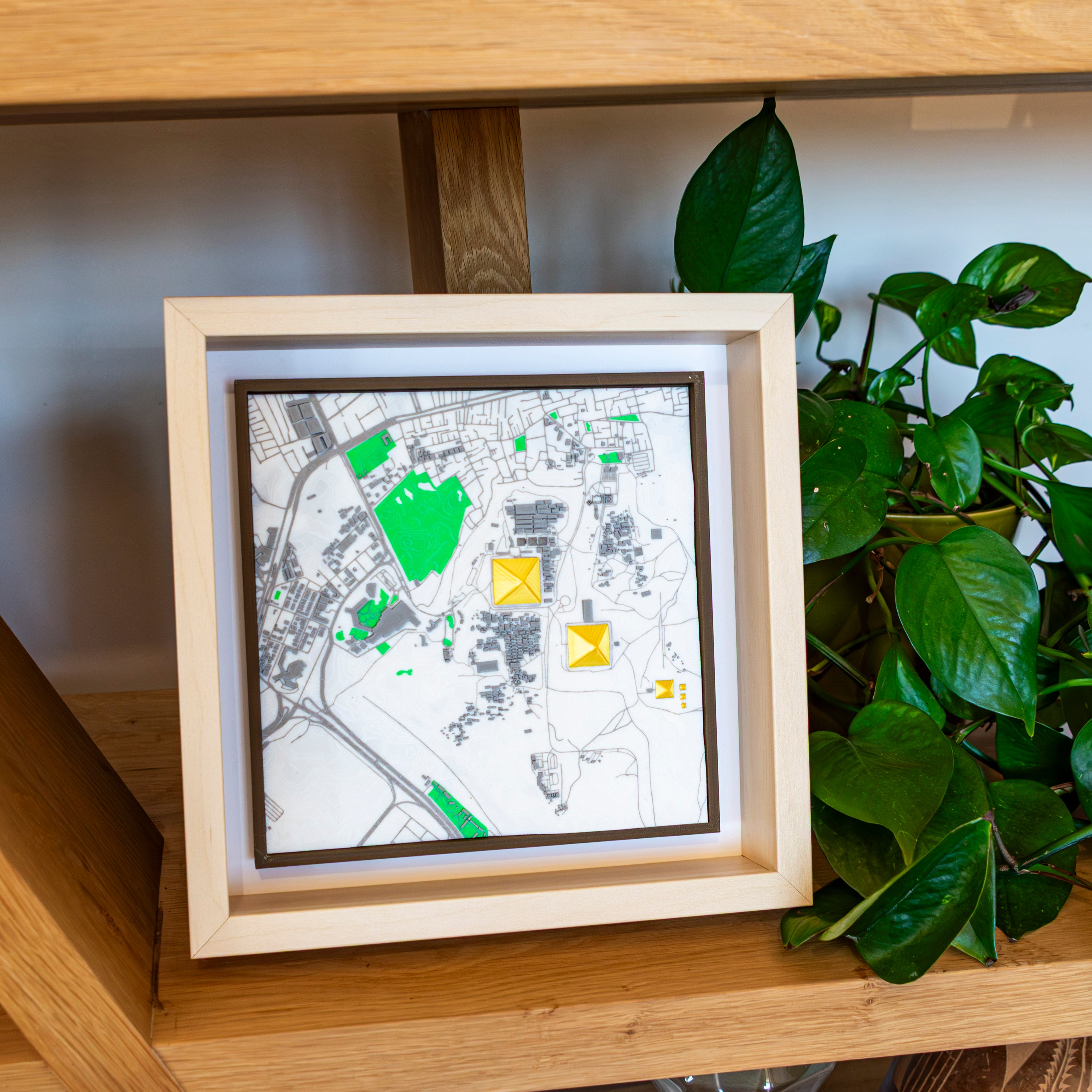 Carte 3D des Pyramides de Gizeh