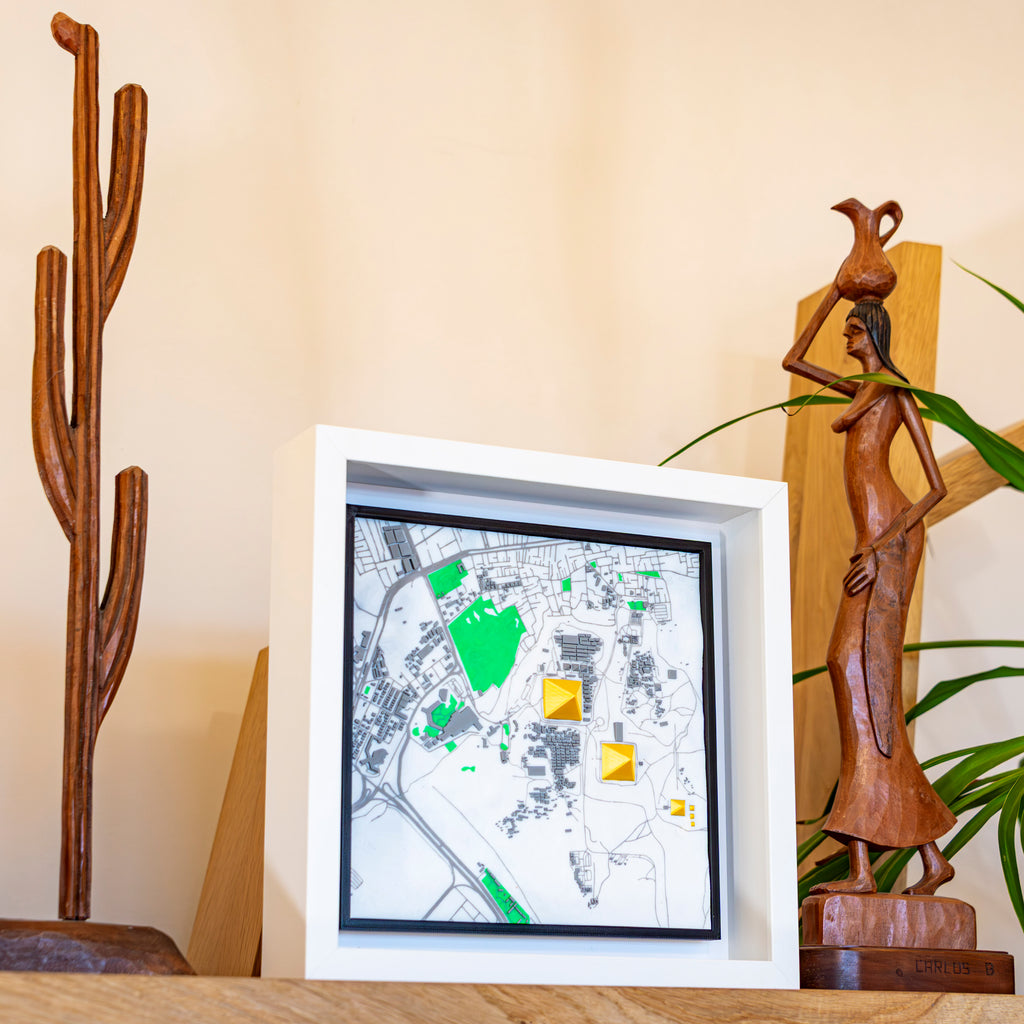 Carte 3D des Pyramides de Gizeh