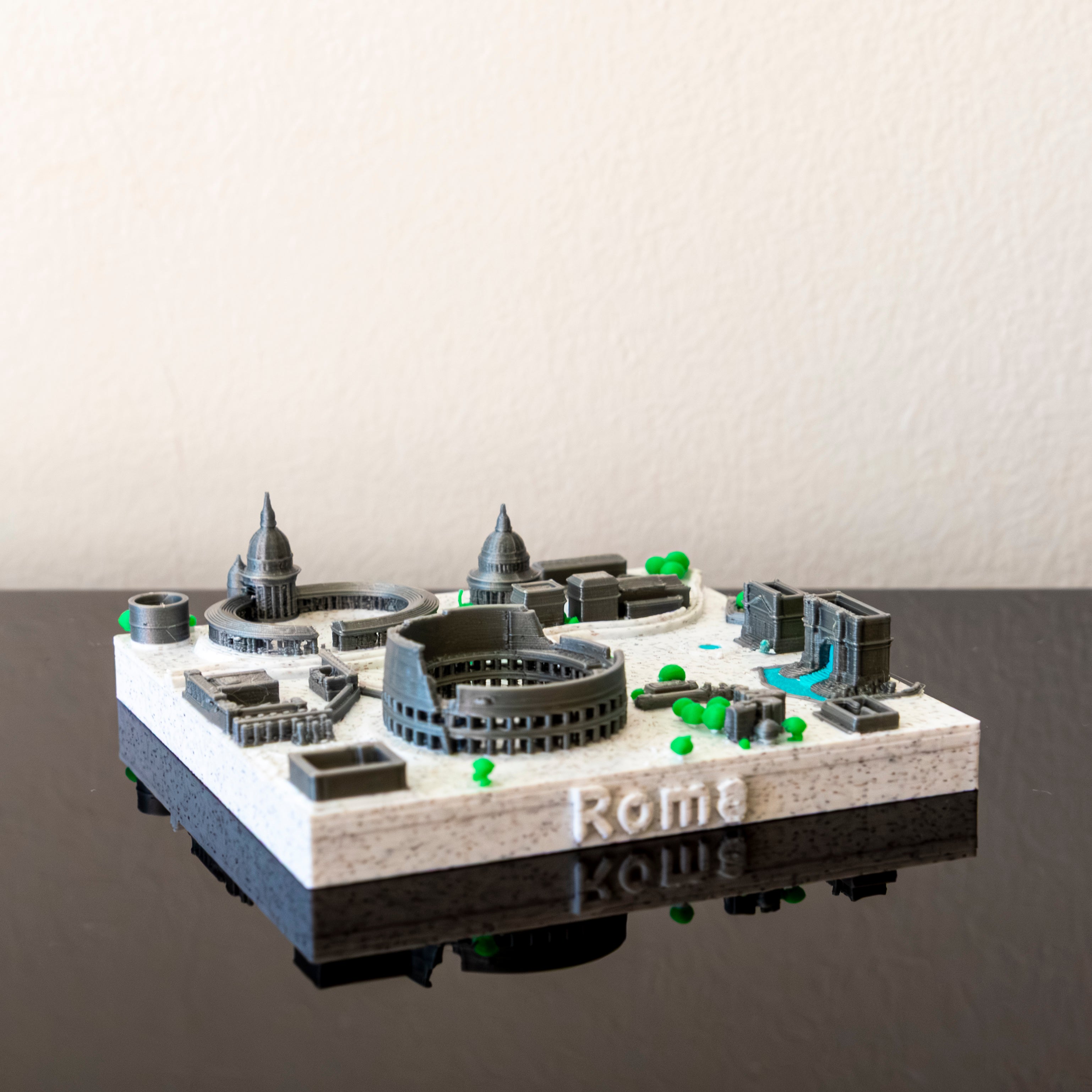 Mini ville 3D de Rome