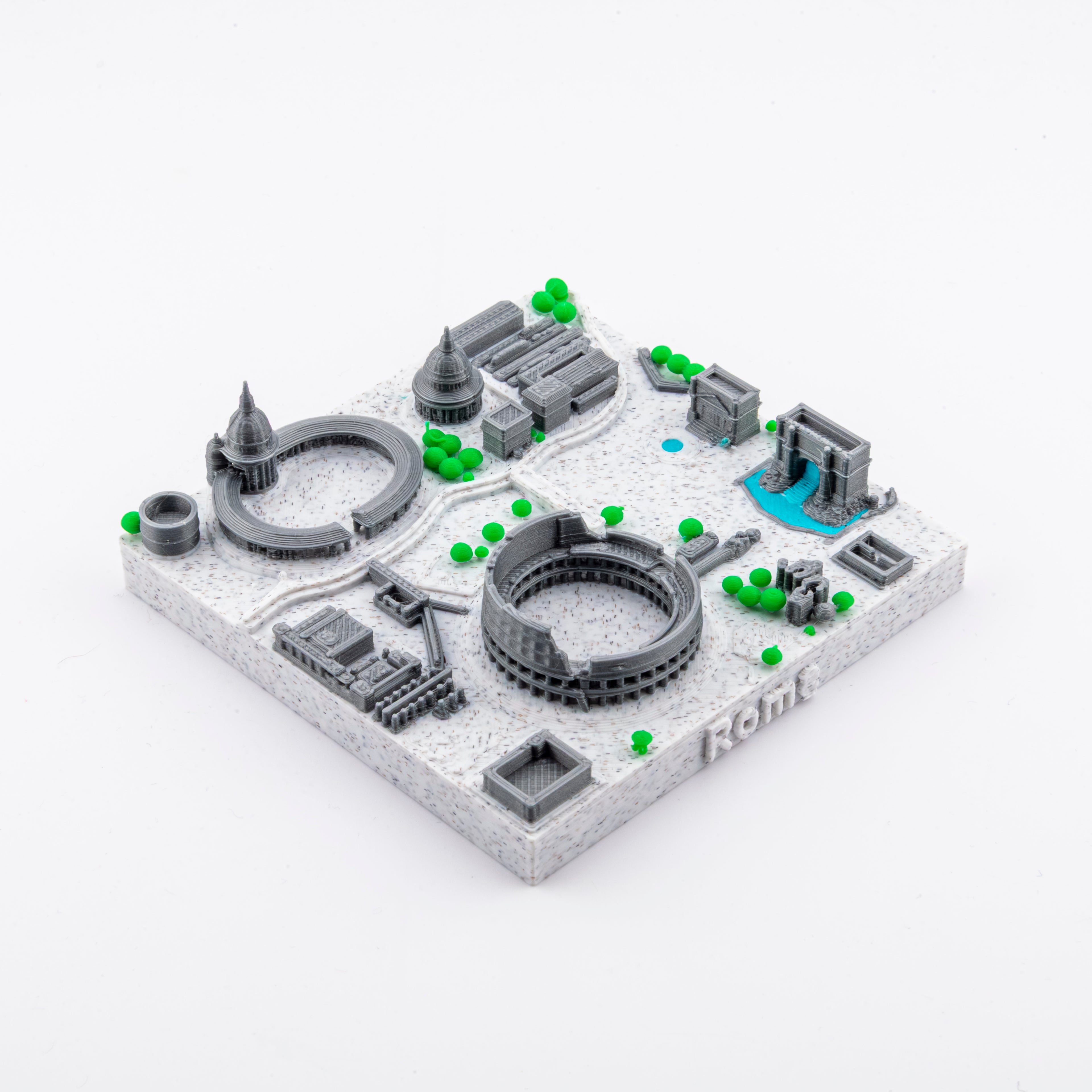 Mini ville 3D de Rome