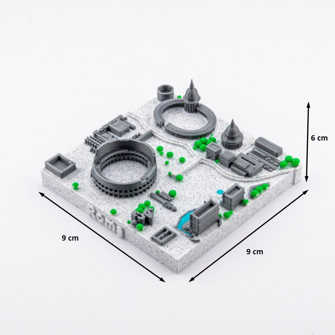 Mini ville 3D de Rome