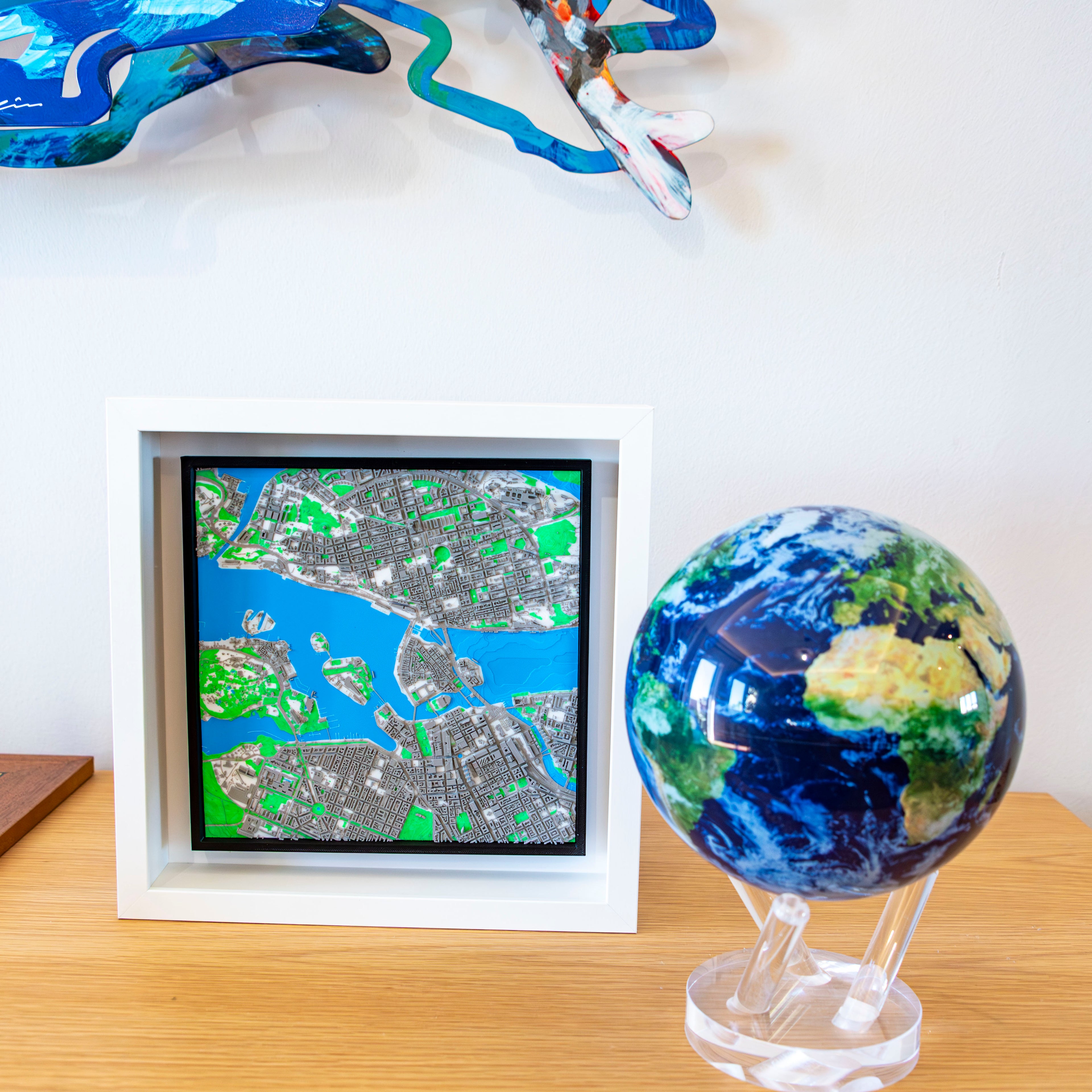 Carte 3D de Stockholm