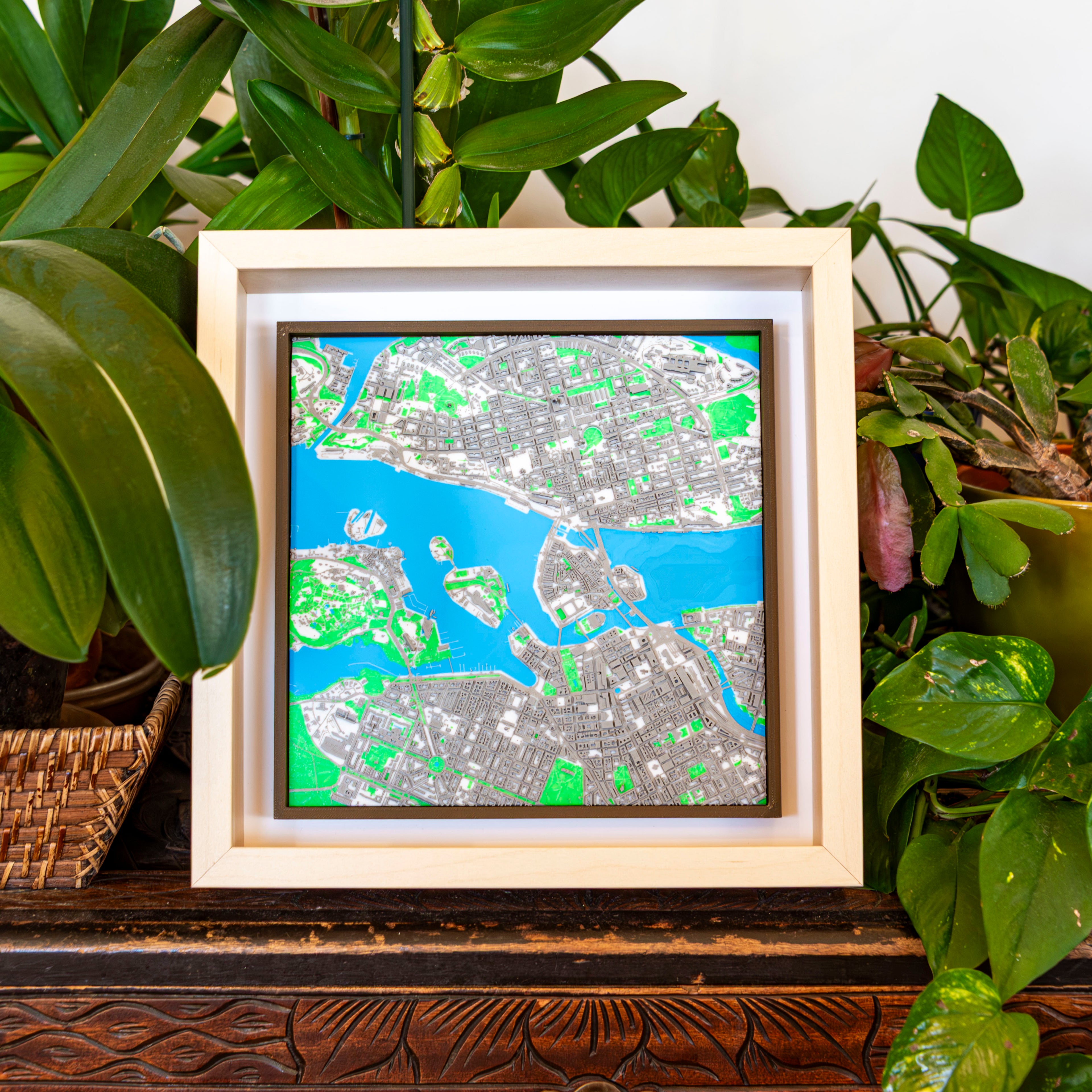 Carte 3D de Stockholm