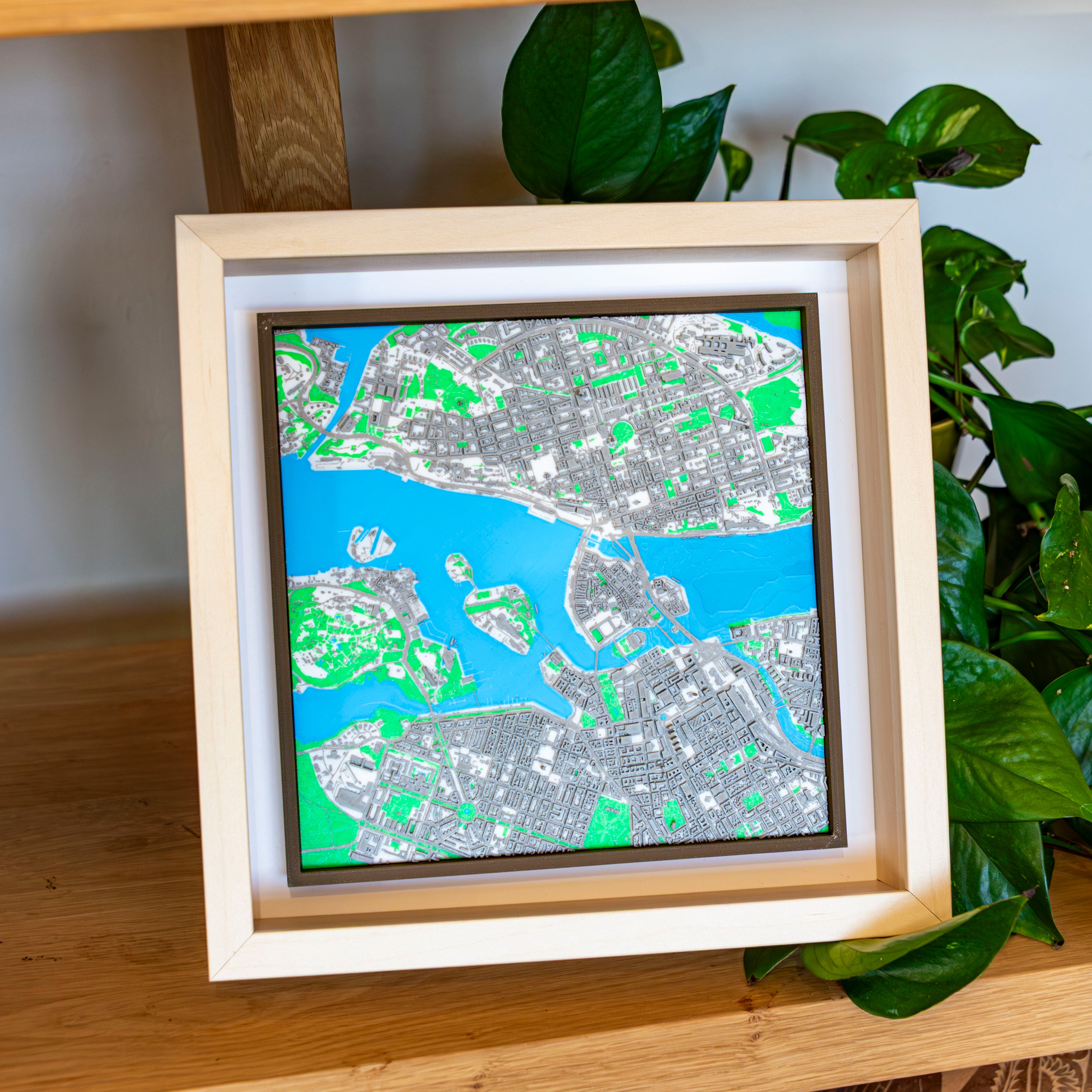 Carte 3D de Stockholm