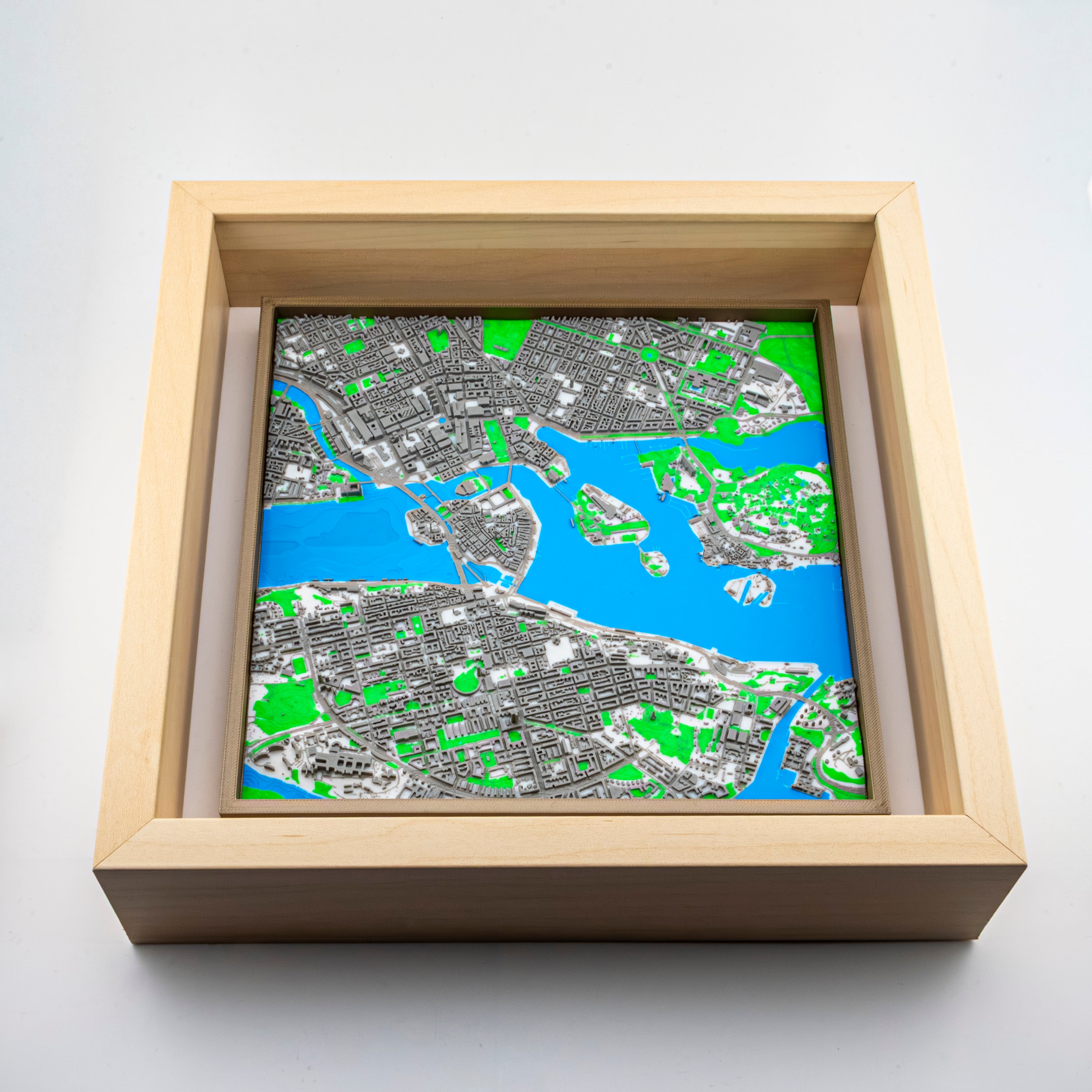 Carte 3D de Stockholm