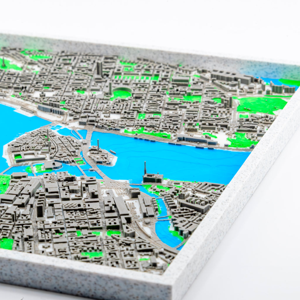 Carte 3D de Stockholm
