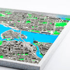 Carte 3D de Stockholm