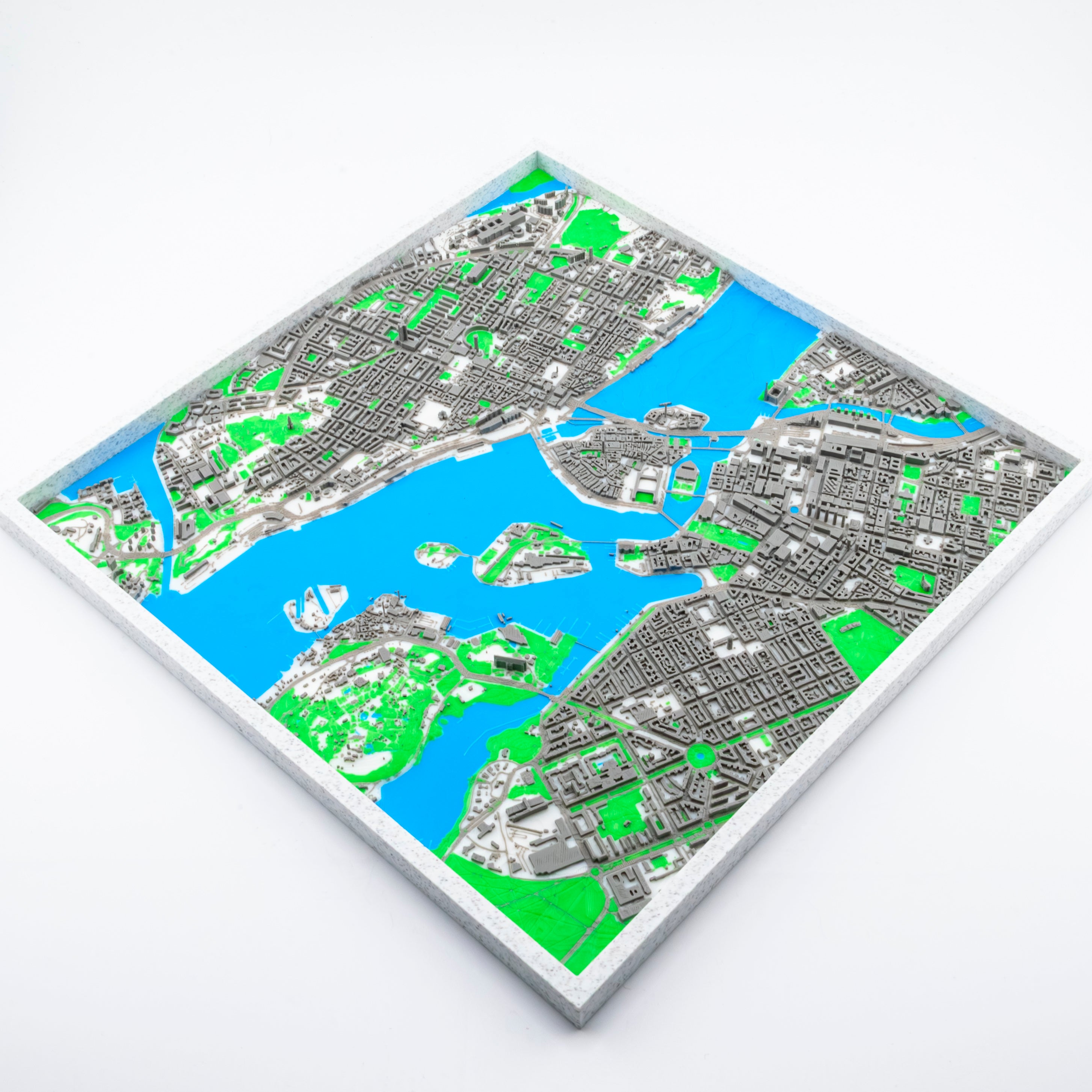 Carte 3D de Stockholm