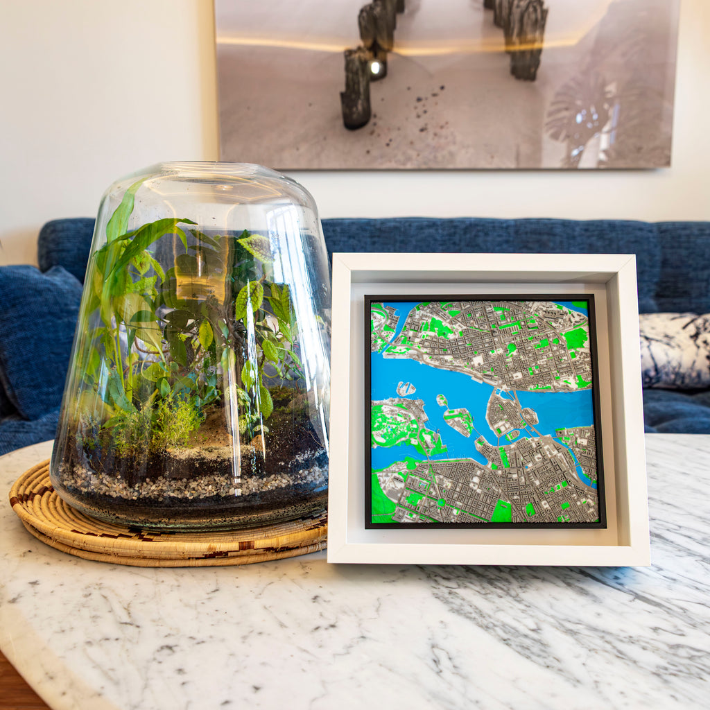 Carte 3D de Stockholm