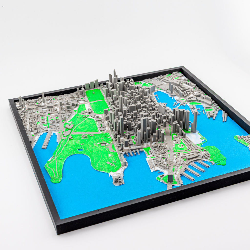 Carte 3D de Sydney
