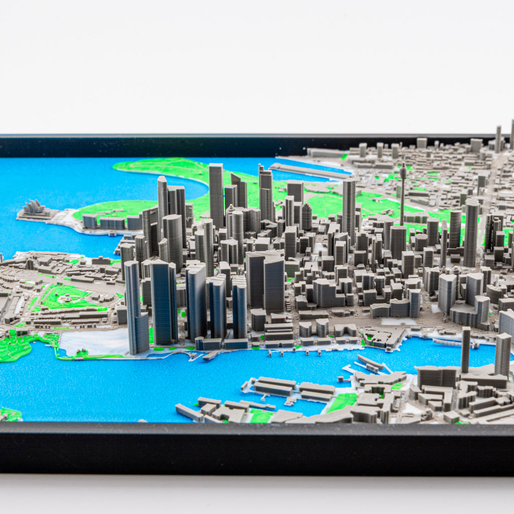 Carte 3D de Sydney