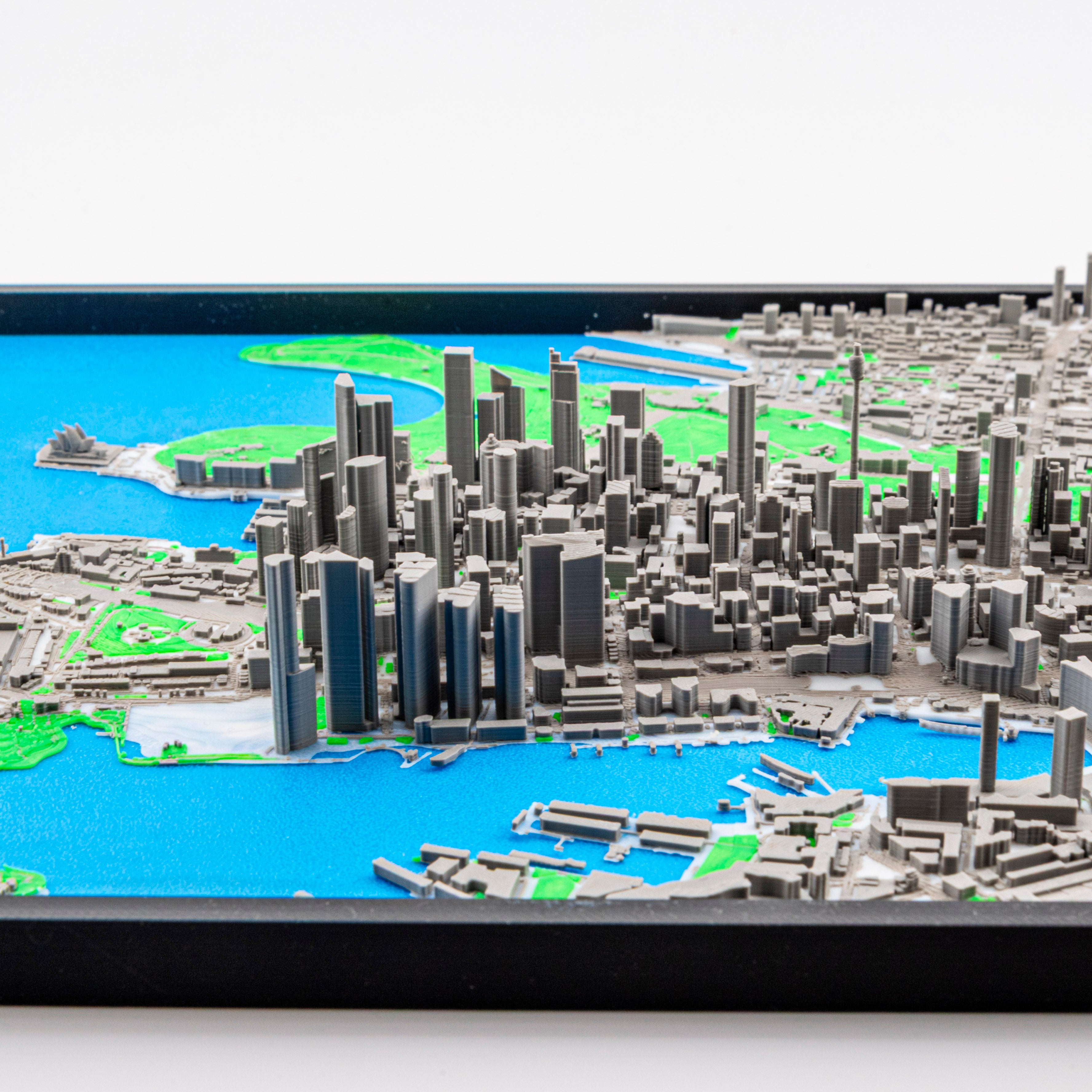 Carte 3D de Sydney