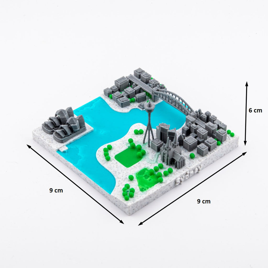 Mini ville 3D de Sydney