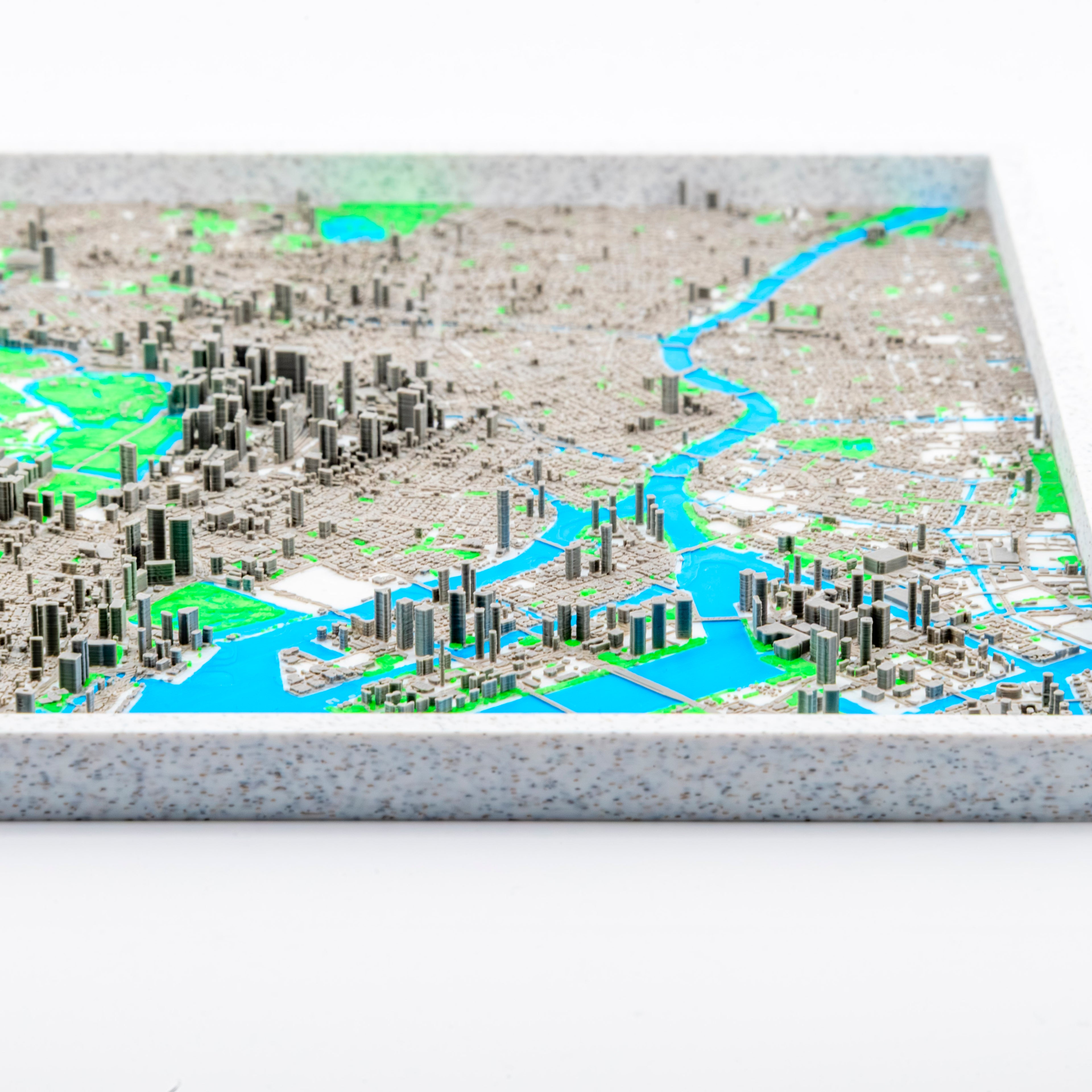 Carte 3D de Tokyo