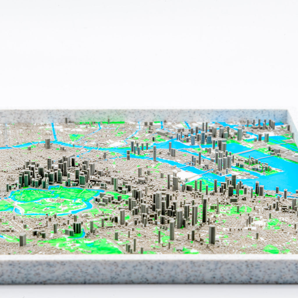 Carte 3D de Tokyo