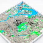 Carte 3D de Tokyo