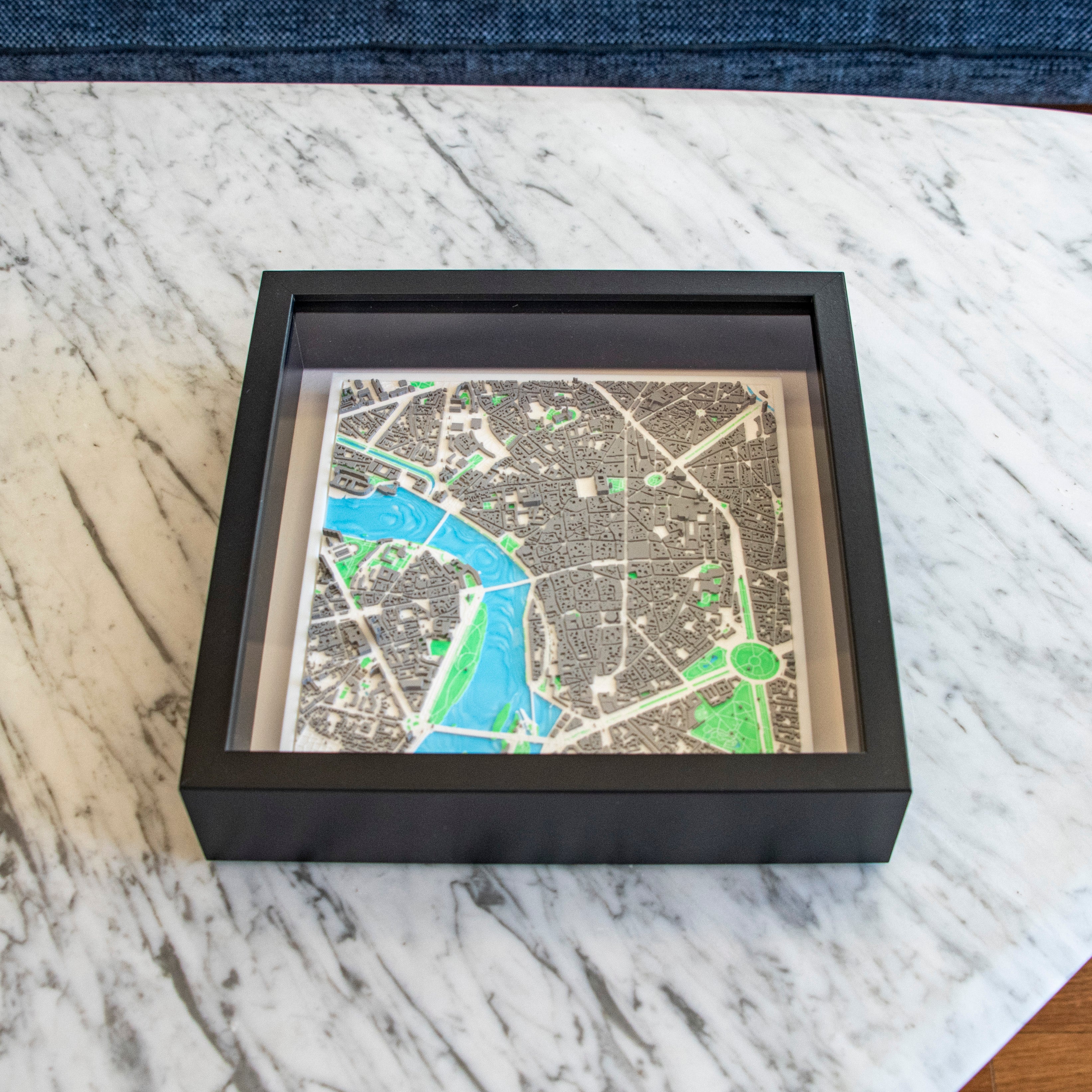 Carte 3D de Toulouse