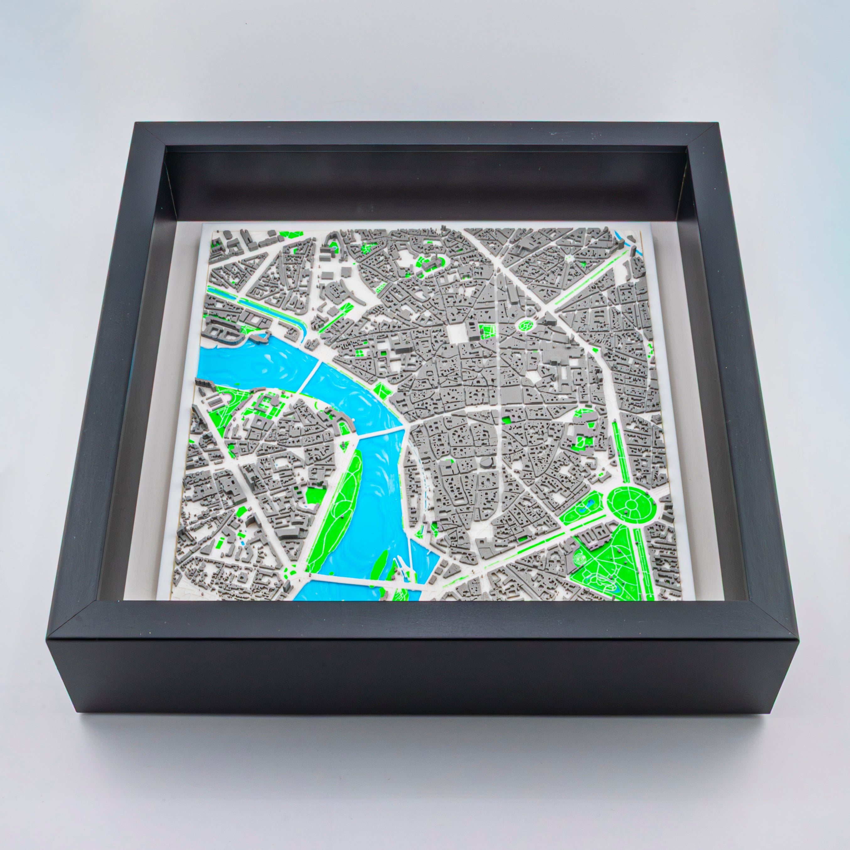 Carte 3D de Toulouse