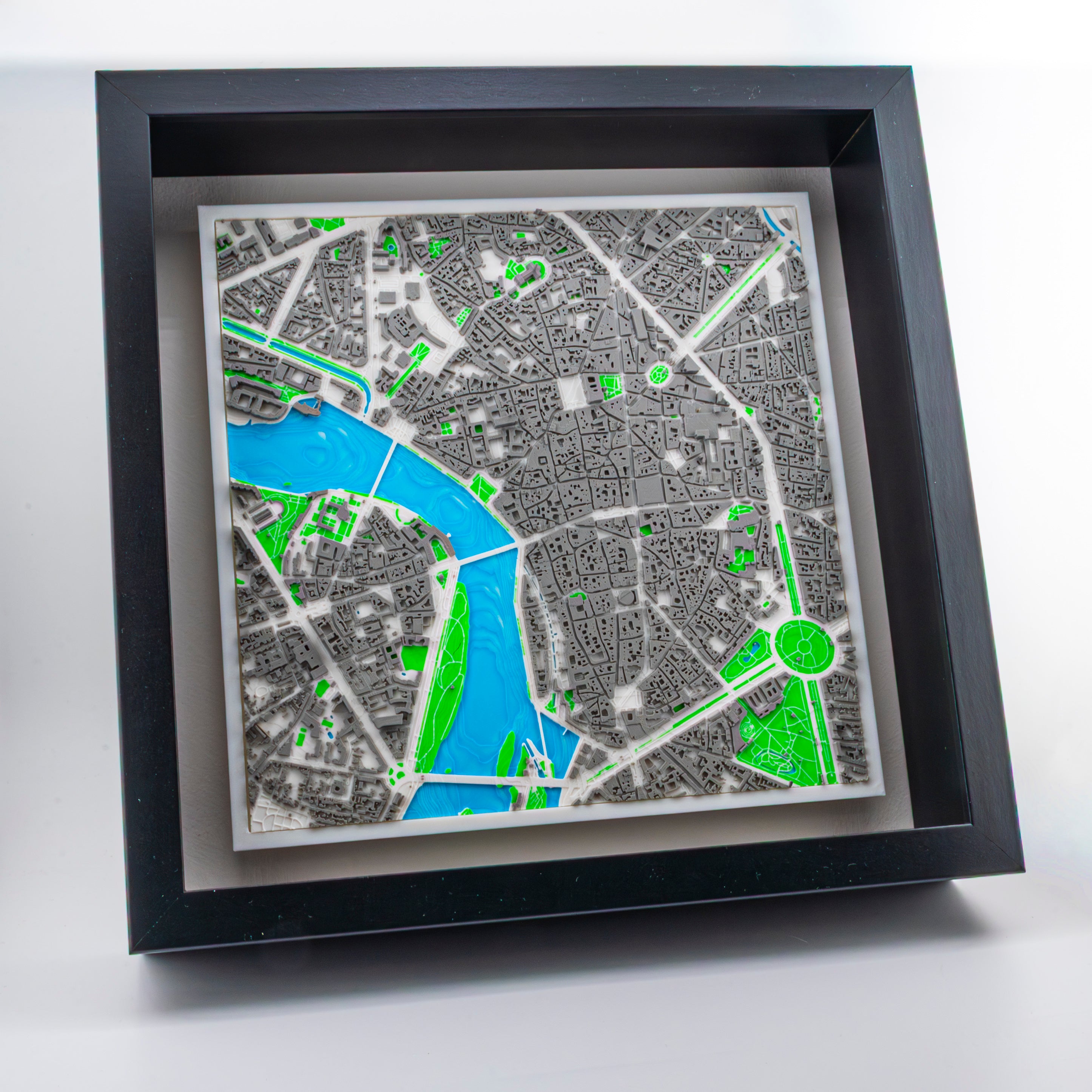 Carte 3D de Toulouse