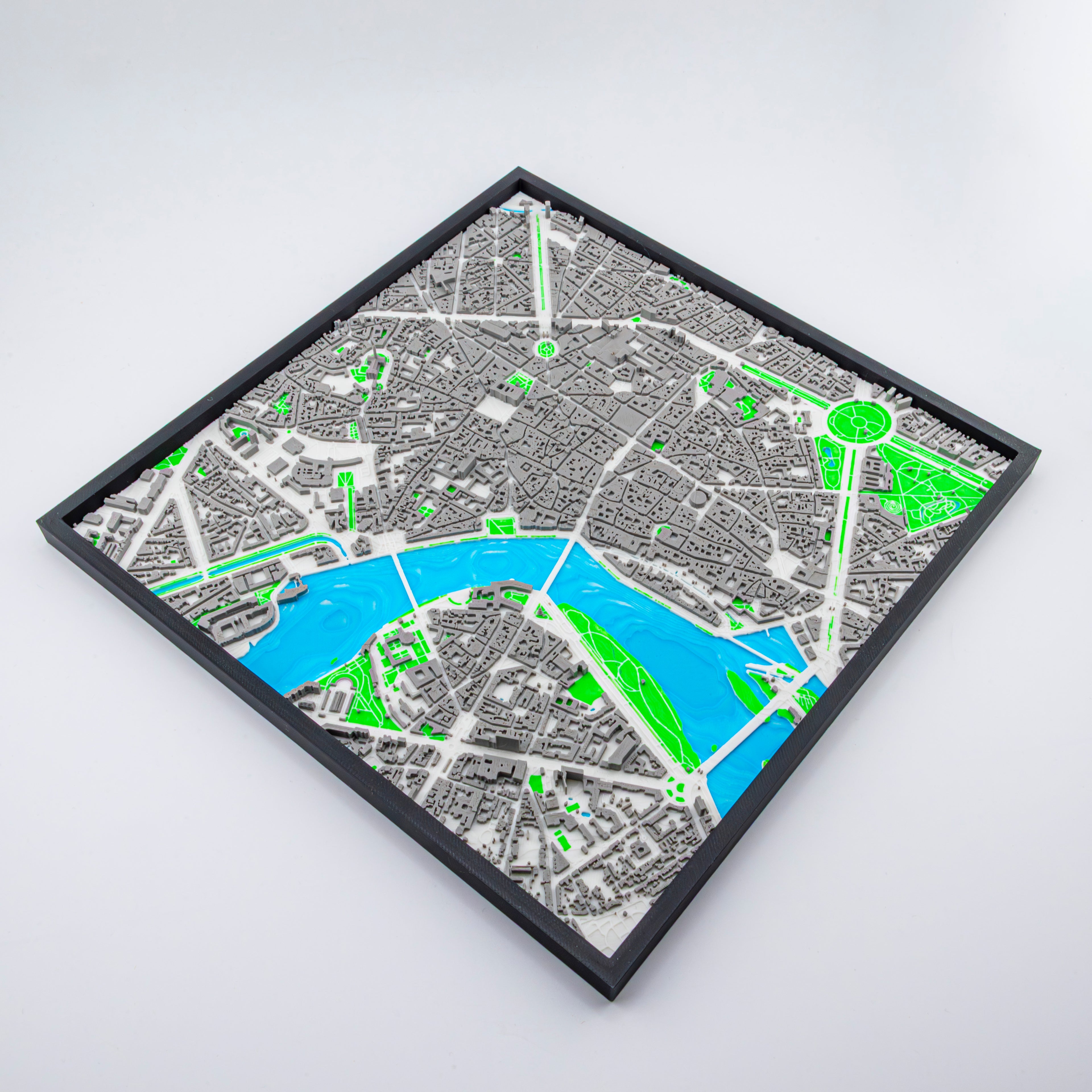 Carte 3D de Toulouse