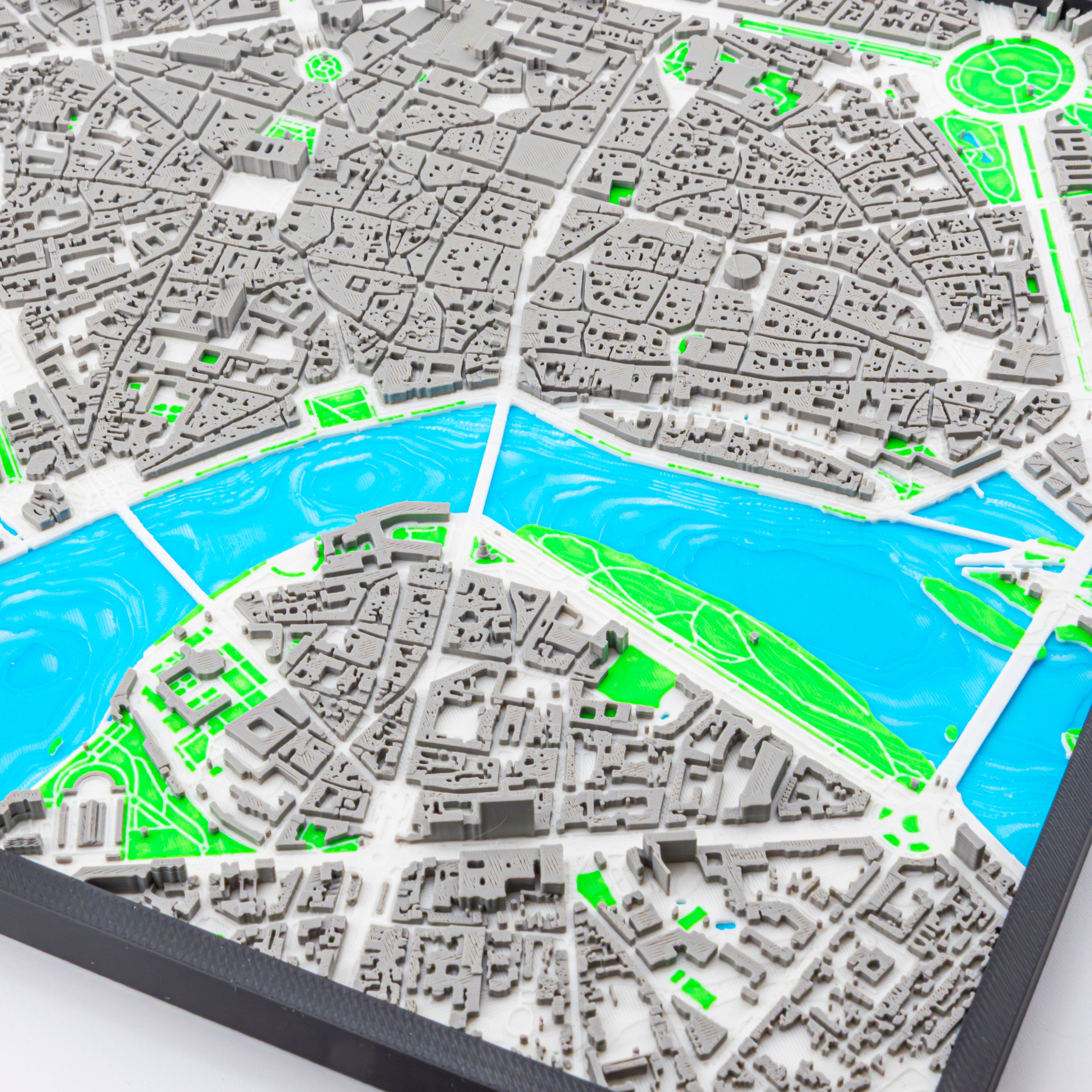 Carte 3D de Toulouse