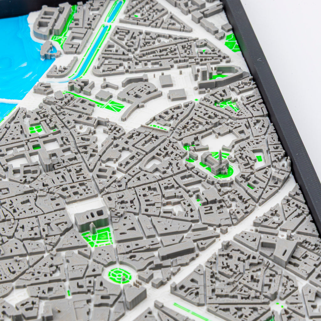 Carte 3D de Toulouse