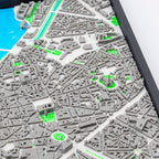 Carte 3D de Toulouse