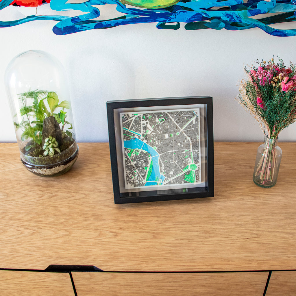 Carte 3D de Toulouse