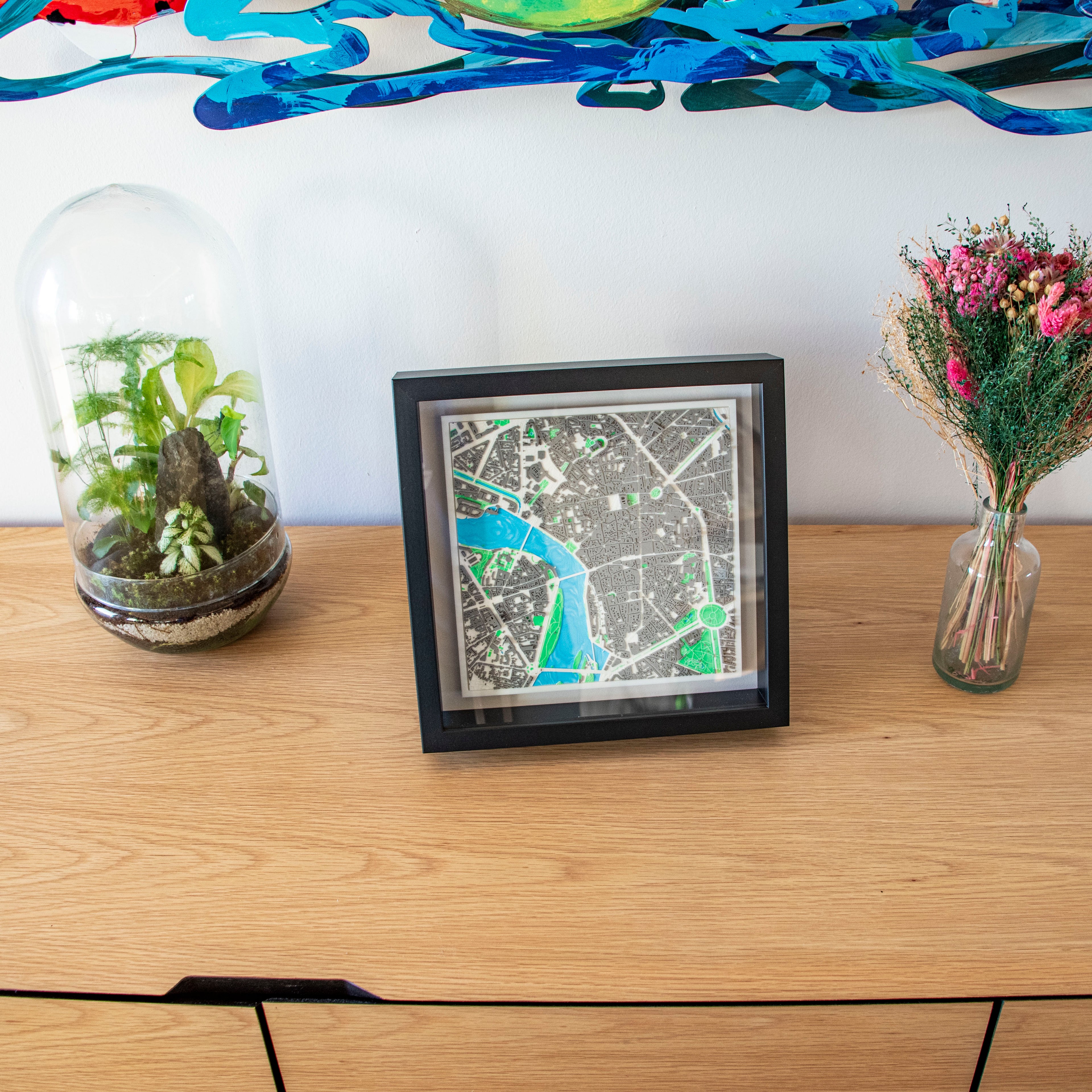 Carte 3D de Toulouse