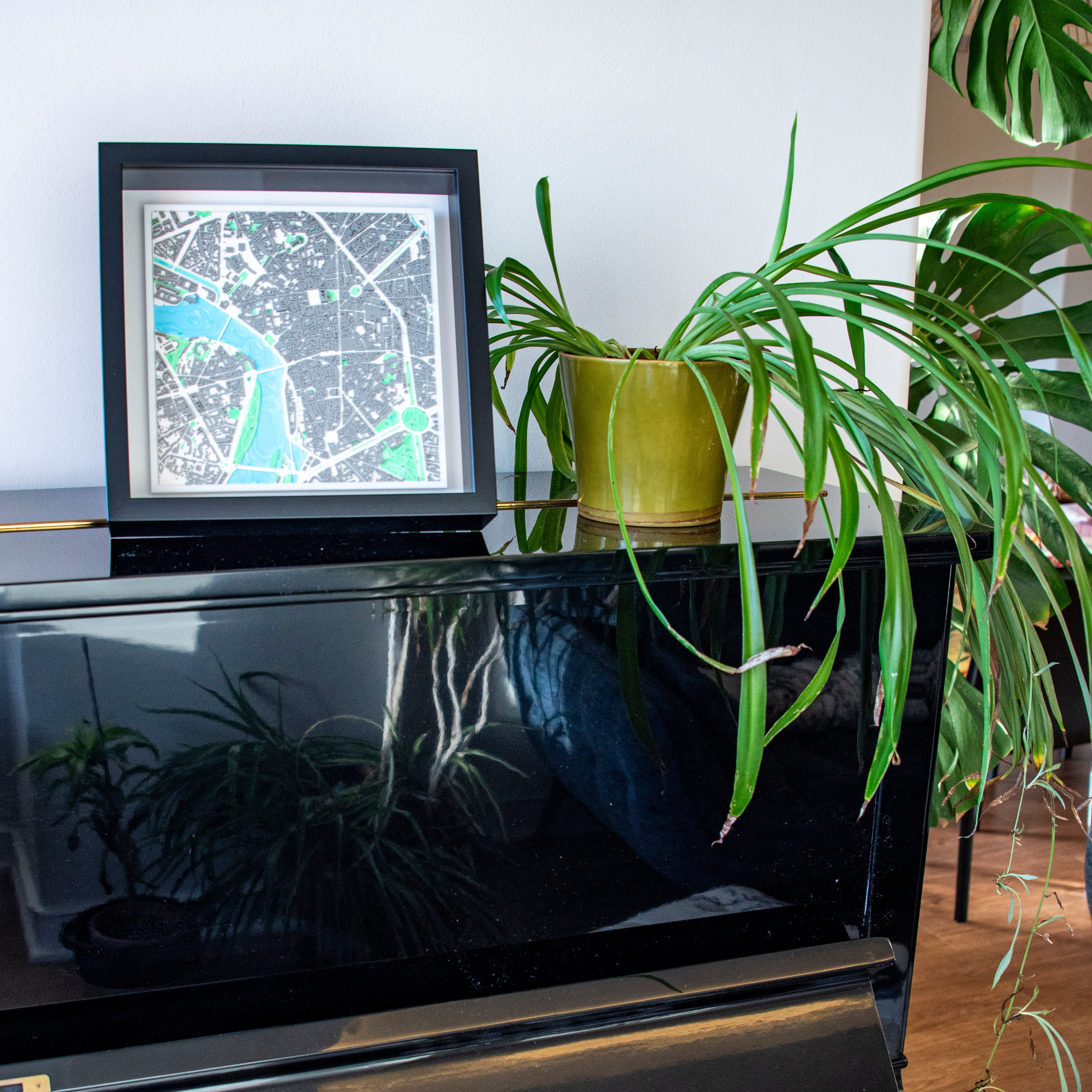 Carte 3D de Toulouse