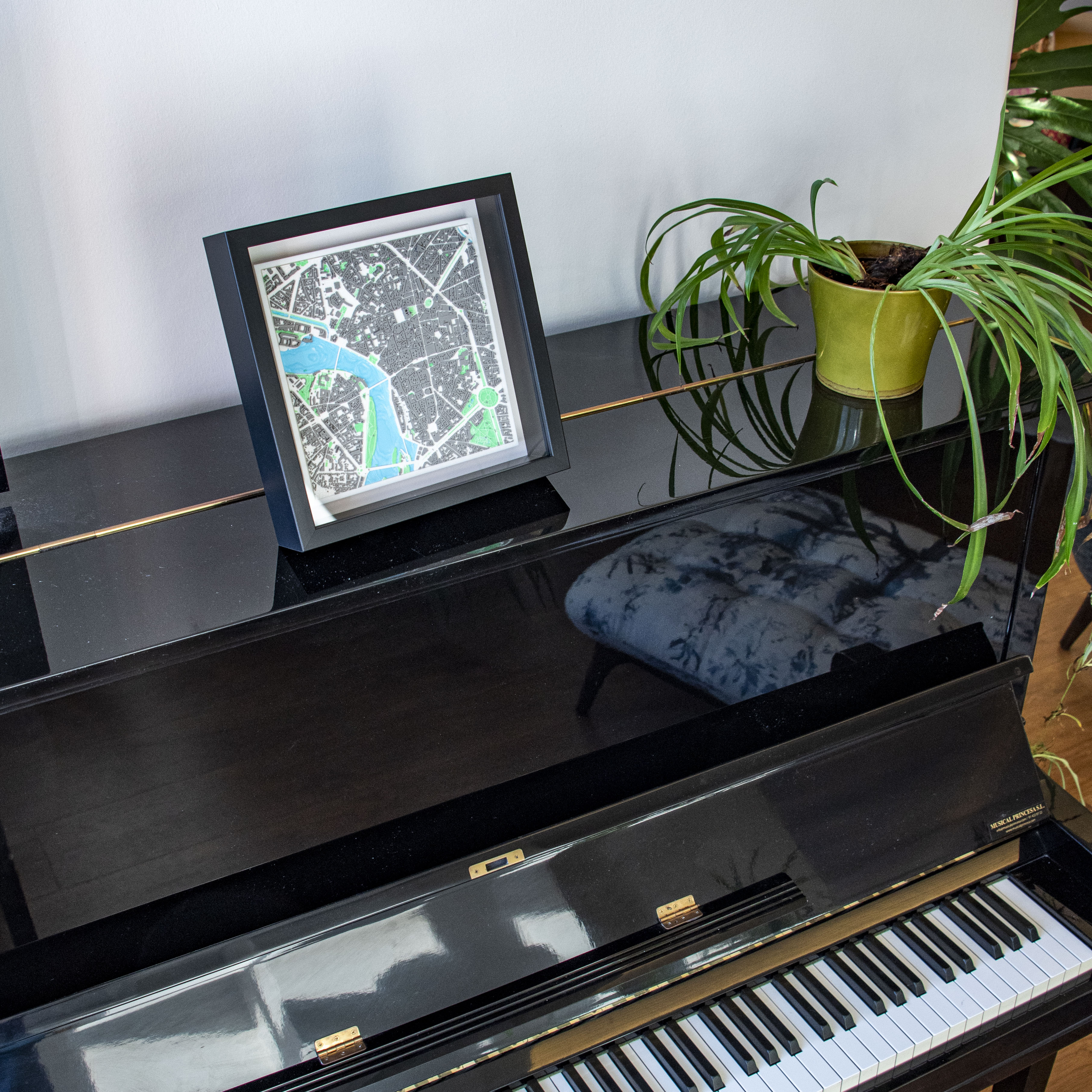 Carte 3D de Toulouse