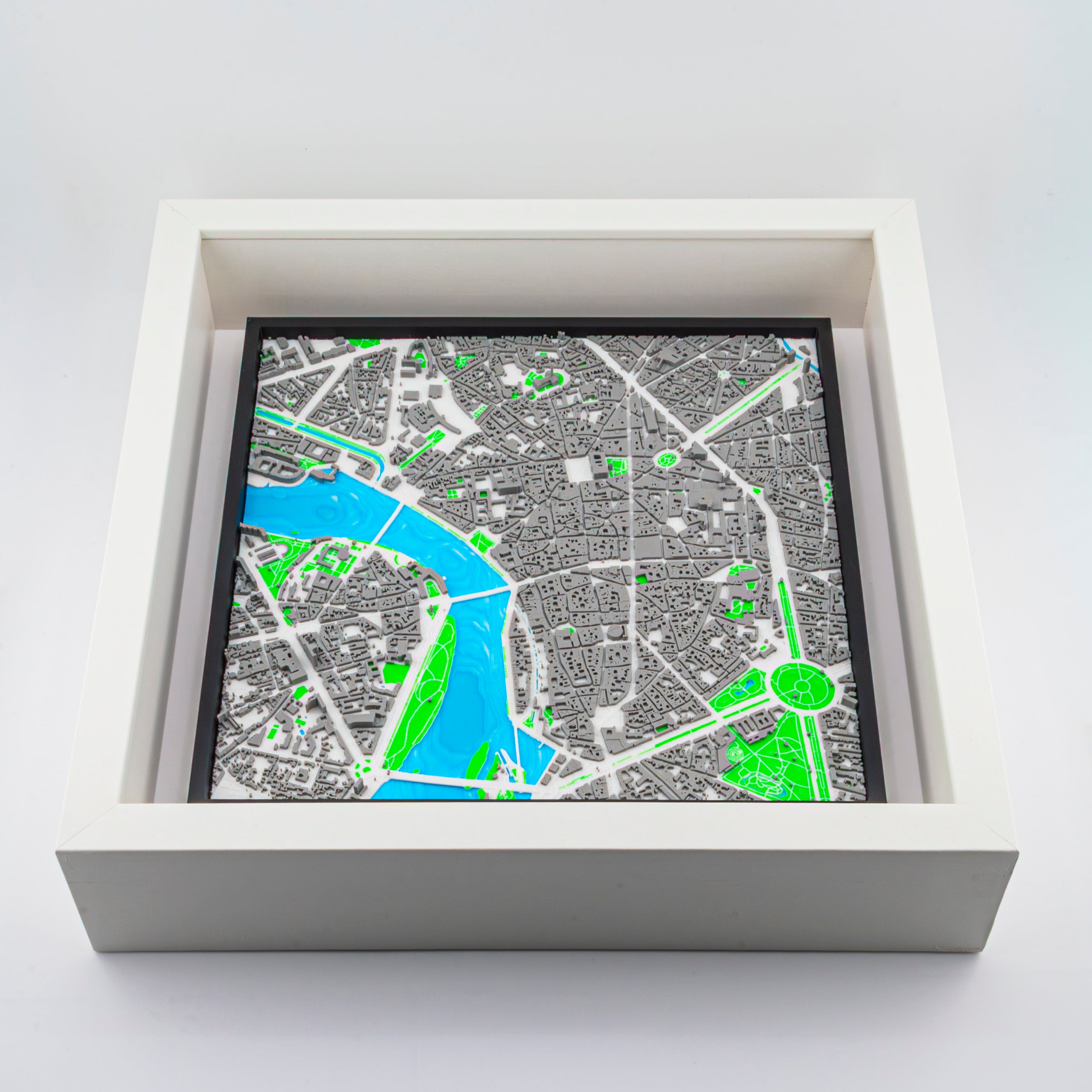 Carte 3D de Toulouse