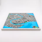Carte 3D de Venise