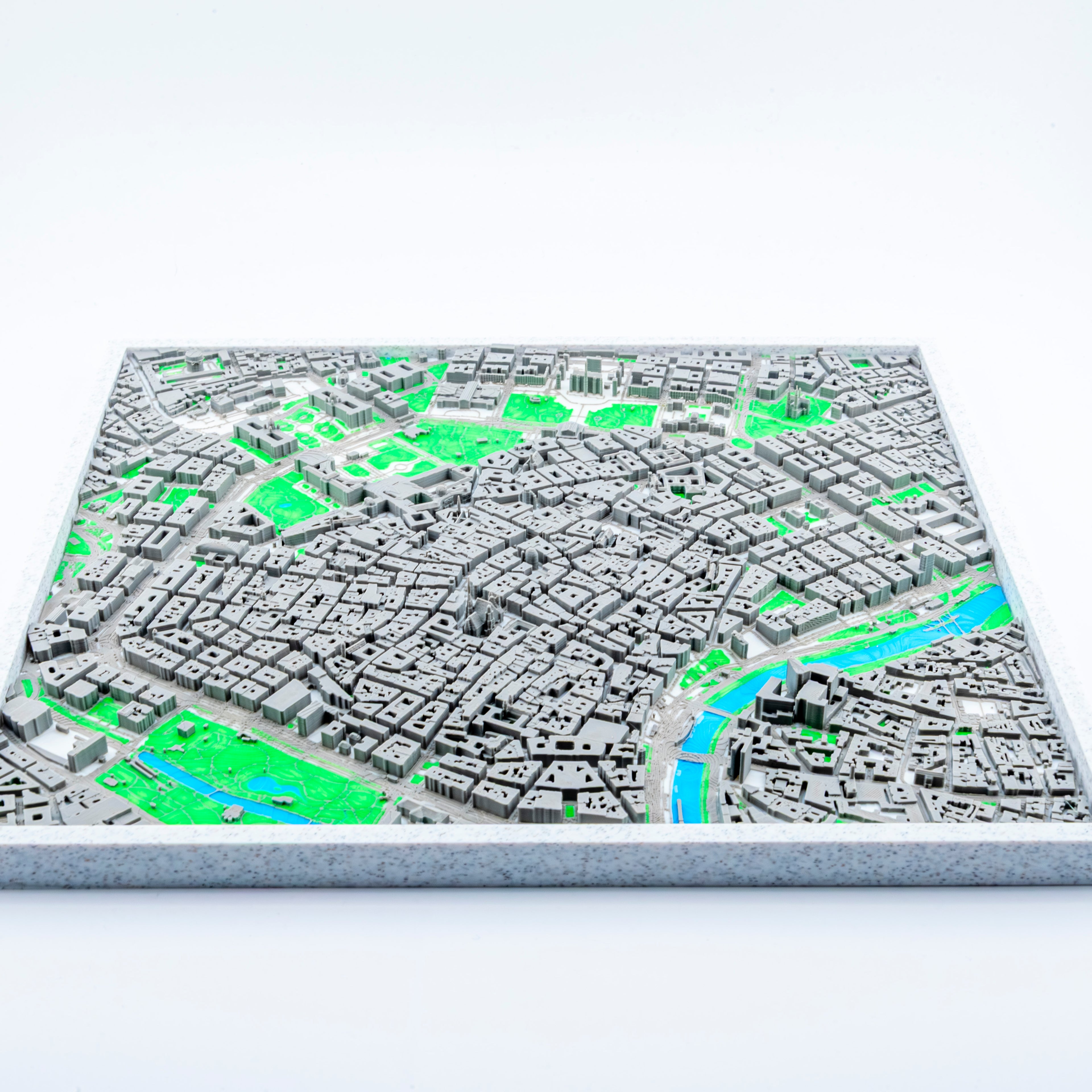 Carte 3D de Vienne