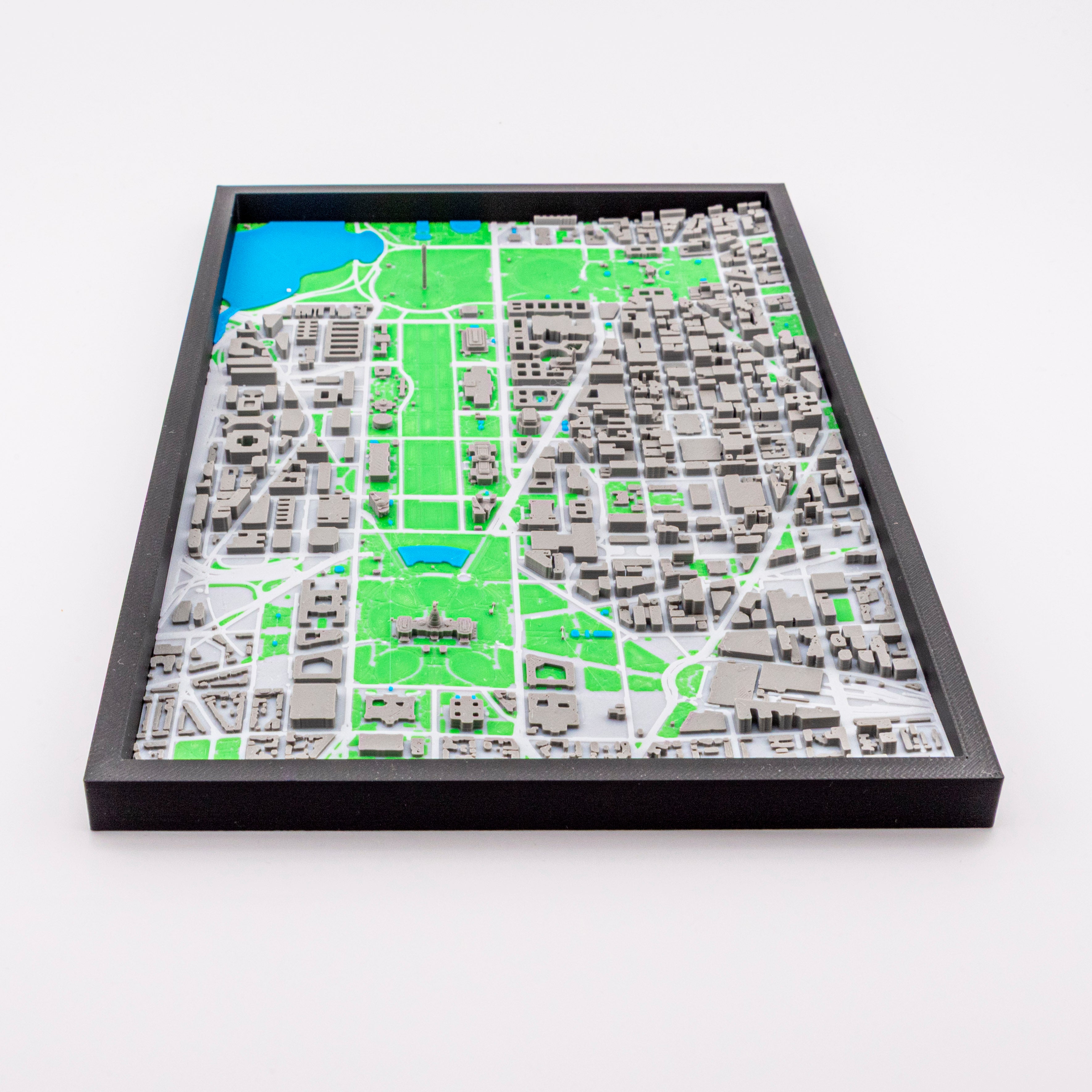 Carte 3D de Washington