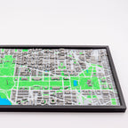 Carte 3D de Washington